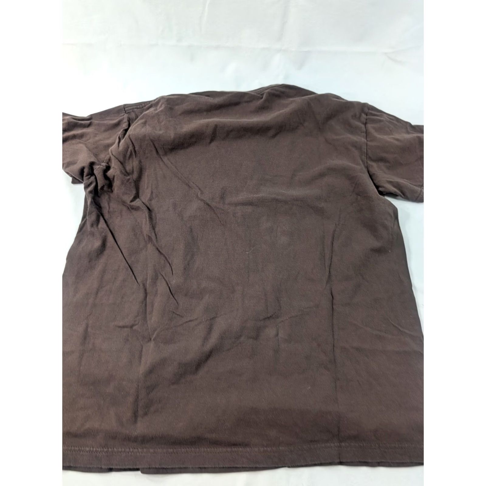 Vintage Jimi Hendrix Shirt Men's M Brown 100% Cotton Graphic Print Crew Neck Short Sleeve Vintage-Style Hippie 60's Retro Music Shirt Size US M / EU 48-50 / 2 - 5 Thumbnail