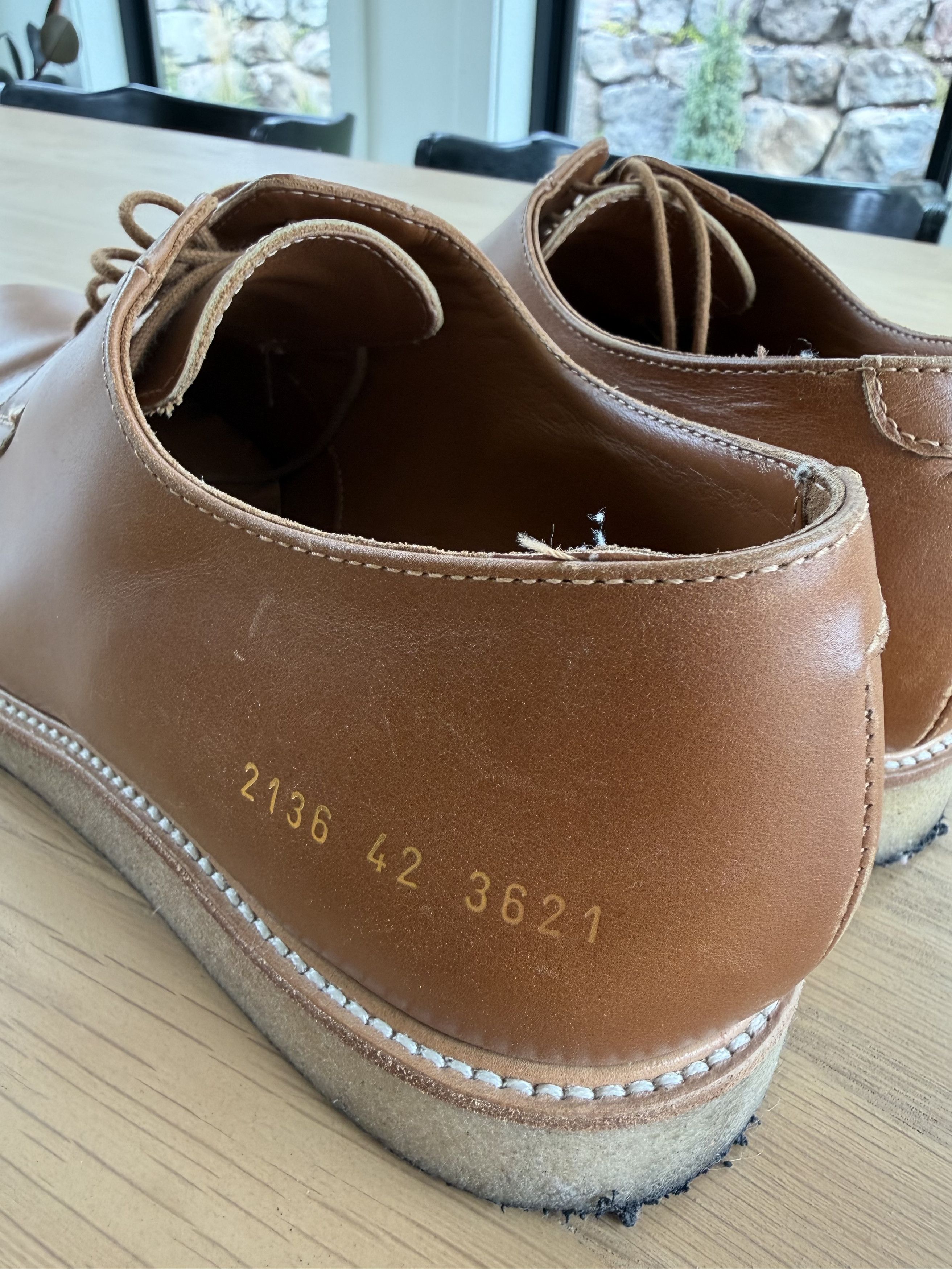 Common Projects Common Projects x Barneys Oxford – Camel Tan (Size 41) Size US 8 / EU 41 - 4 Thumbnail