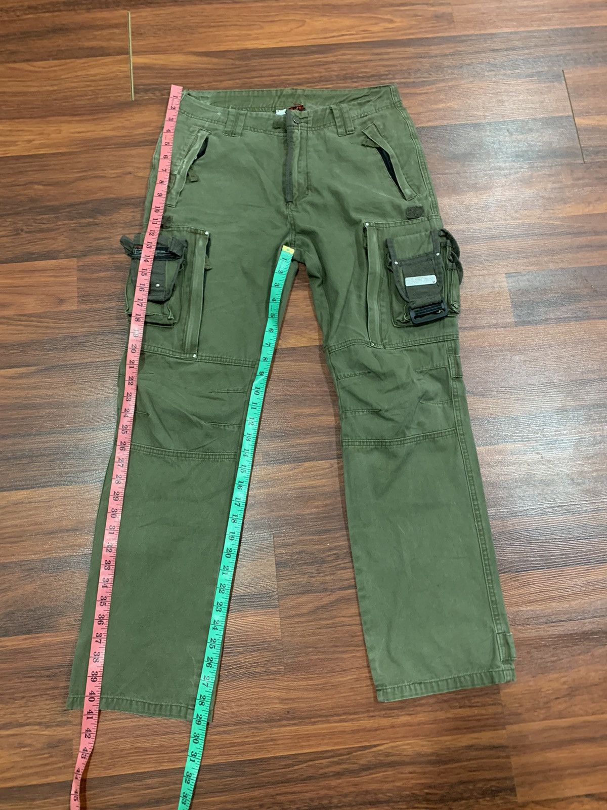 Japanese Brand Army Inspired Cargo Pants Size US 32 / EU 48 - 9 Thumbnail
