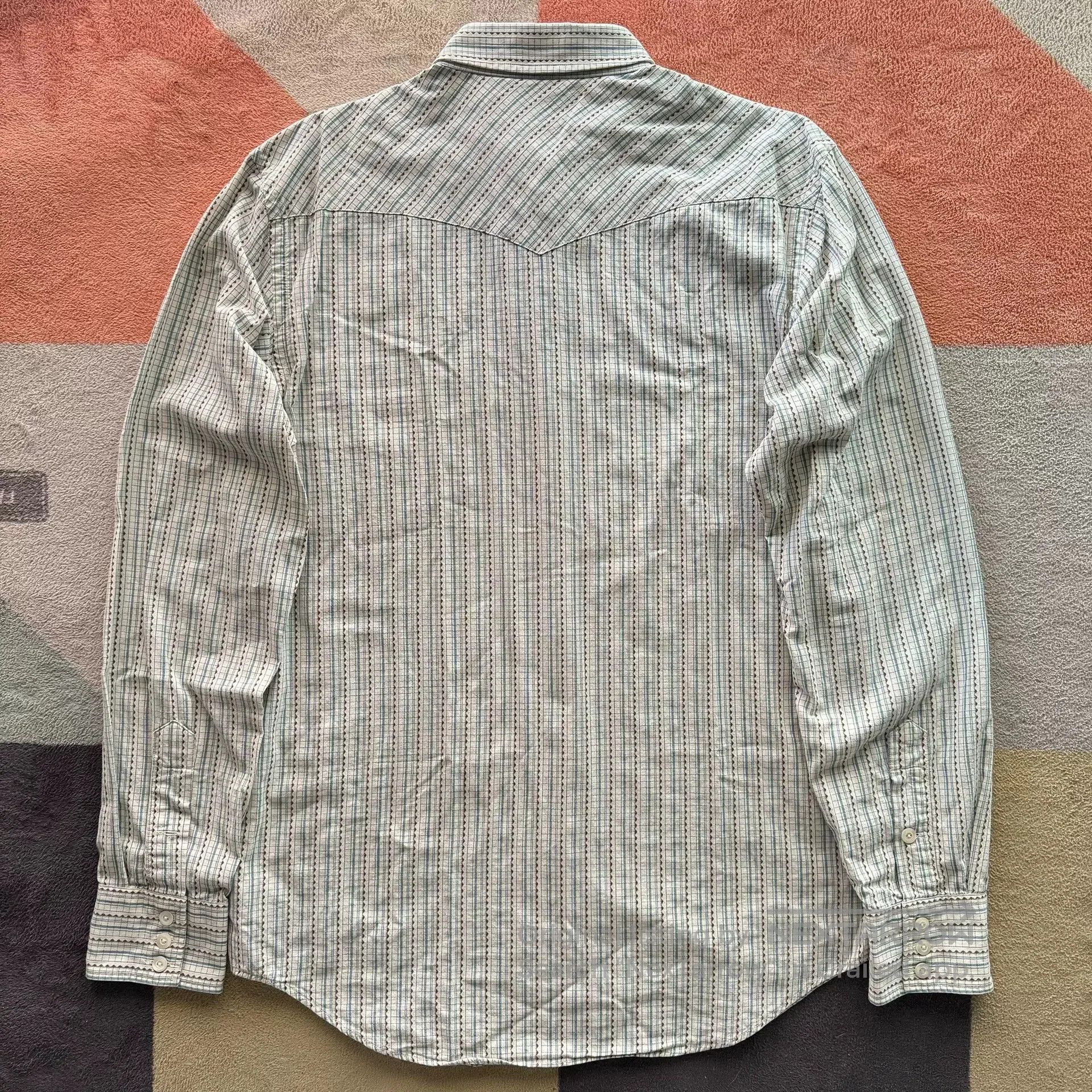 RRL Ralph Lauren RRL Pinstripe Dress Shirt. Size US L / EU 52-54 / 3 - 6 Thumbnail
