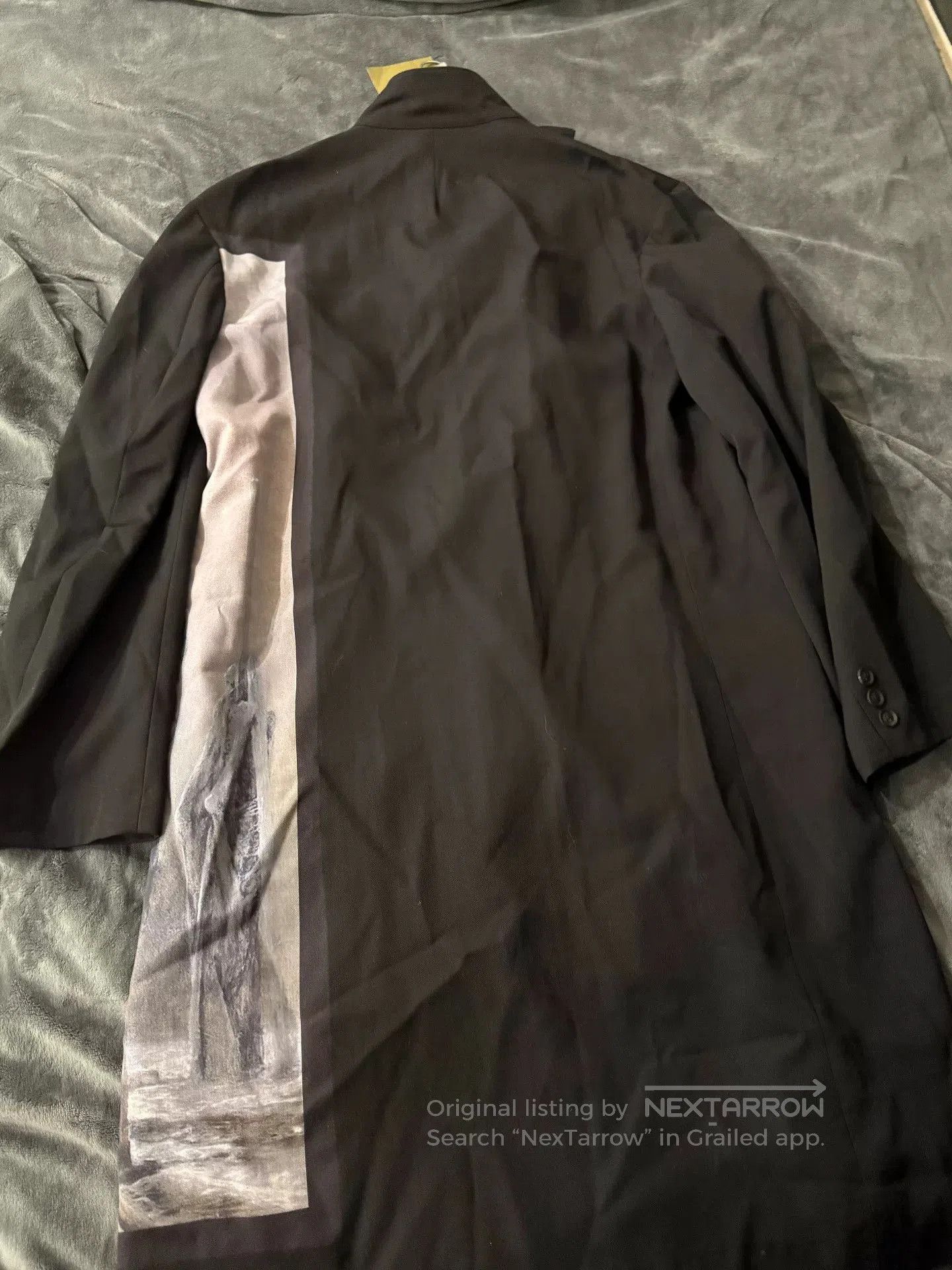 Yohji Yamamoto Yohji Yamamoto Pour Homme Wool Coat. Size US S / EU 44-46 / 1 - 5 Thumbnail