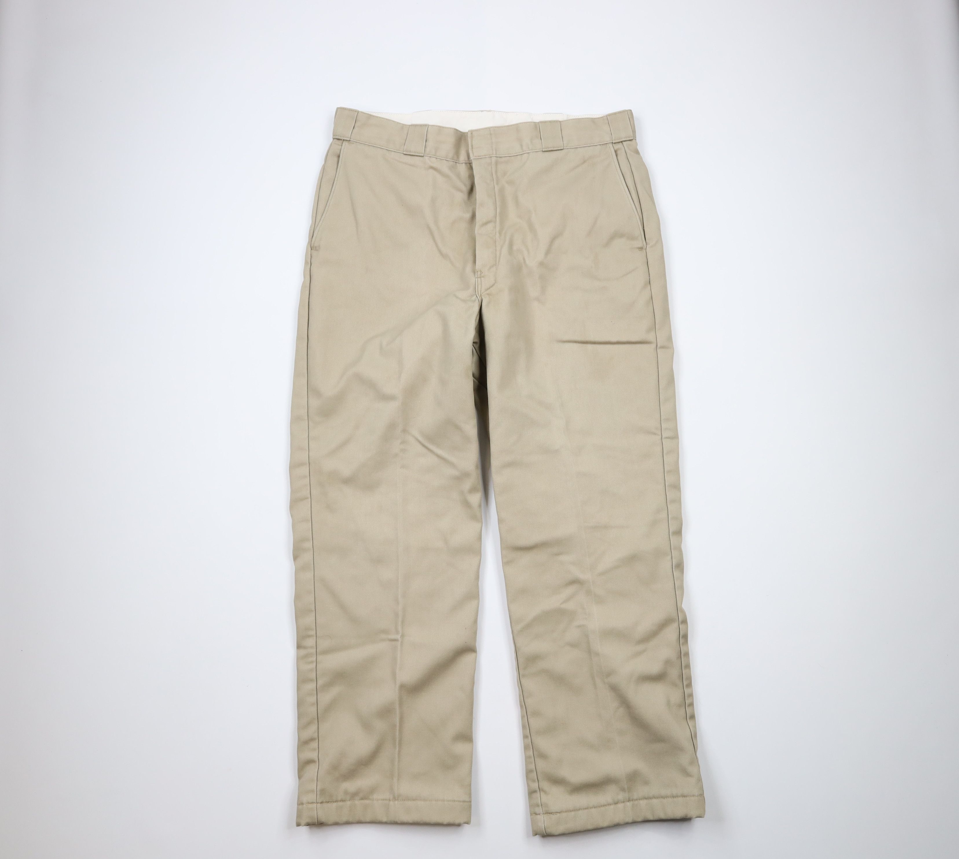 Dickies × Vintage Vintage 70s Dickies Chamois Cloth Lined Wide Leg Pants USA Size US 36 / EU 52 - 6 Thumbnail