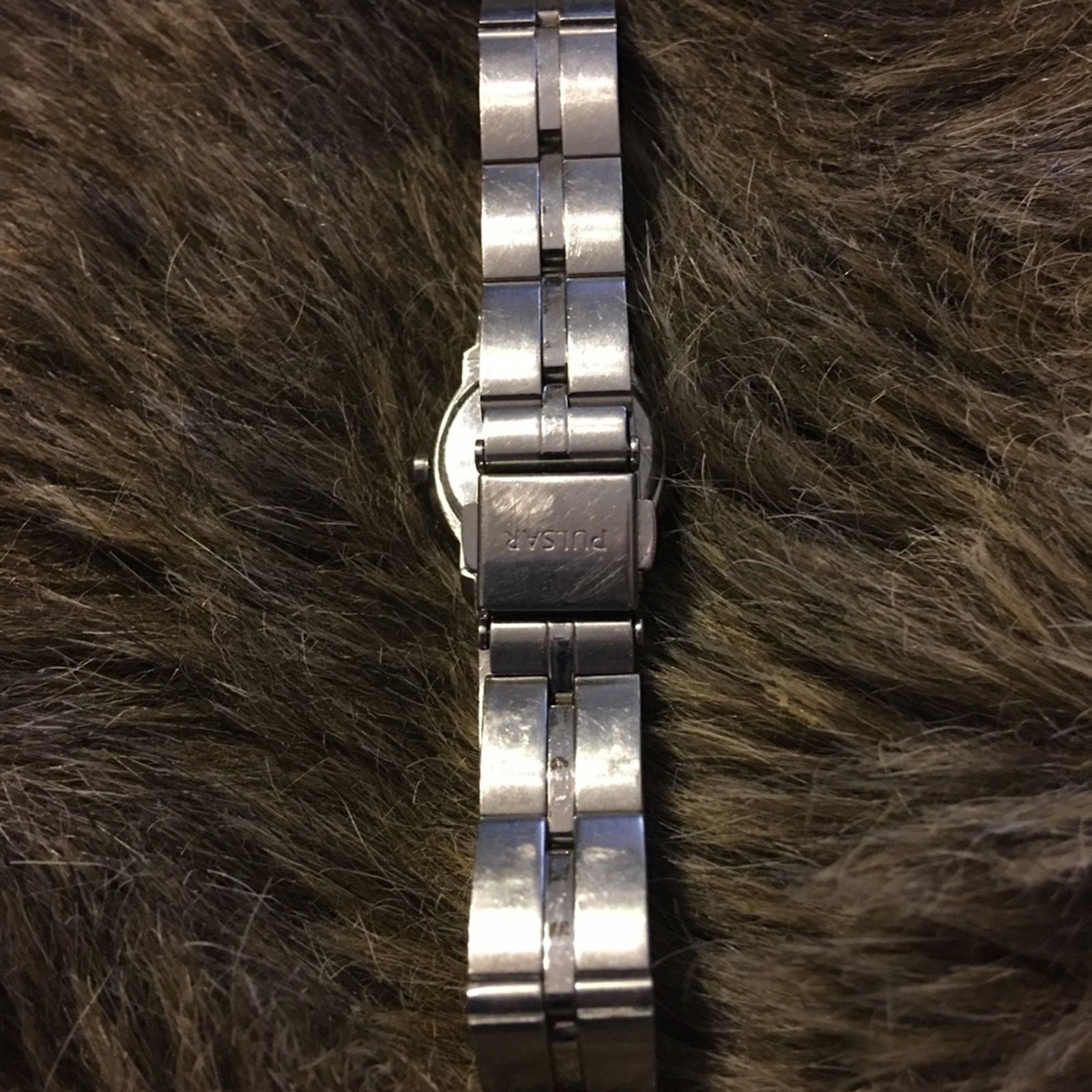 Pulsar Ladies Pulsar stainless steel WR quartz watch Size ONE SIZE - 6 Thumbnail