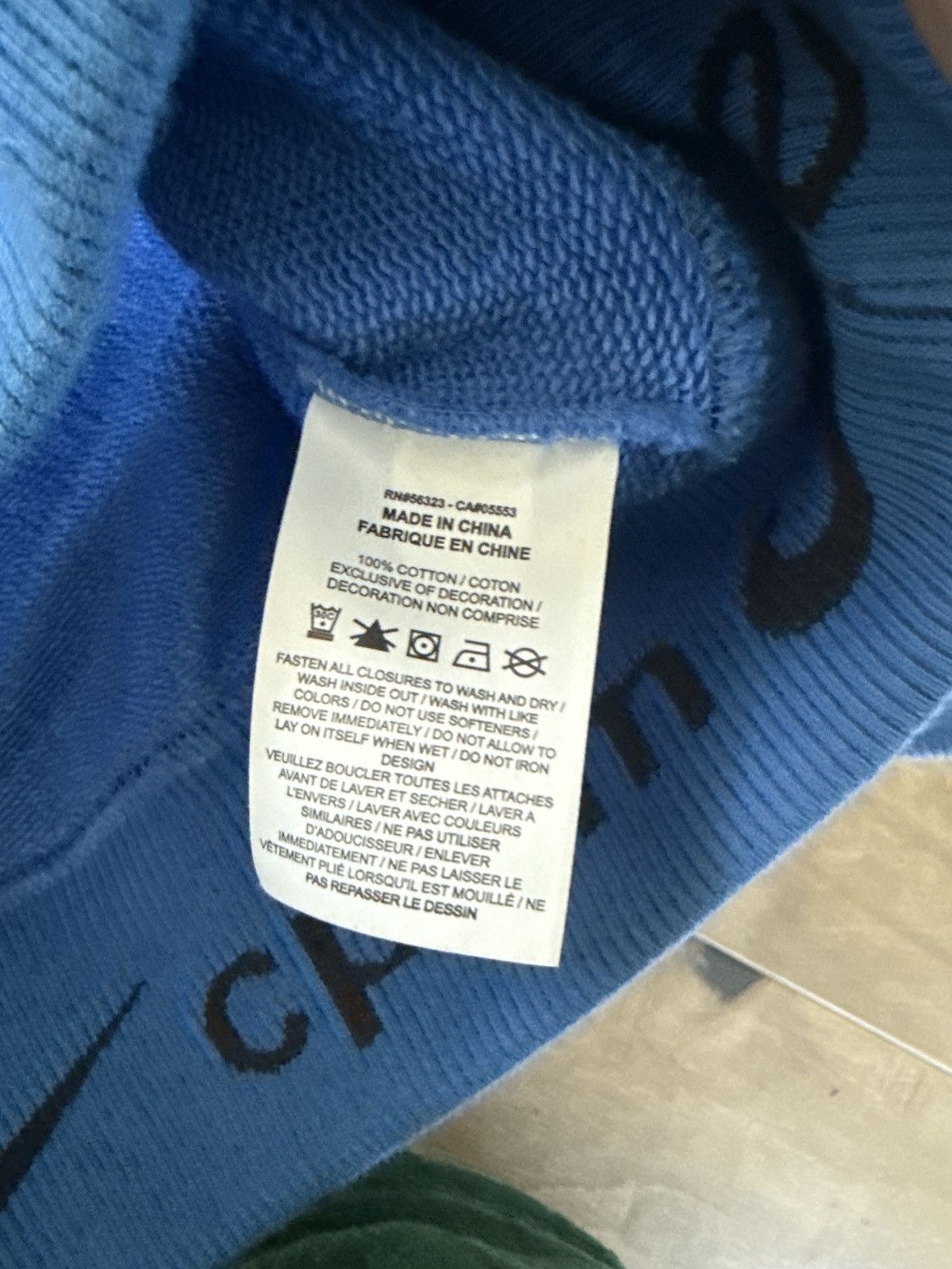 Cactus Plant Flea Market × Nike Nike x cactus plant flea market no finish line crewneck blue Size US L / EU 52-54 / 3 - 4 Thumbnail