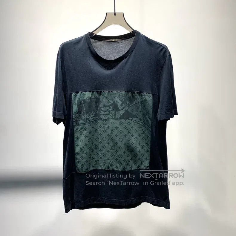 Louis Vuitton Louis Vuitton Chest patch full print short sleeve T-shirt Size US L / EU 52-54 / 3 - 1 Thumbnail