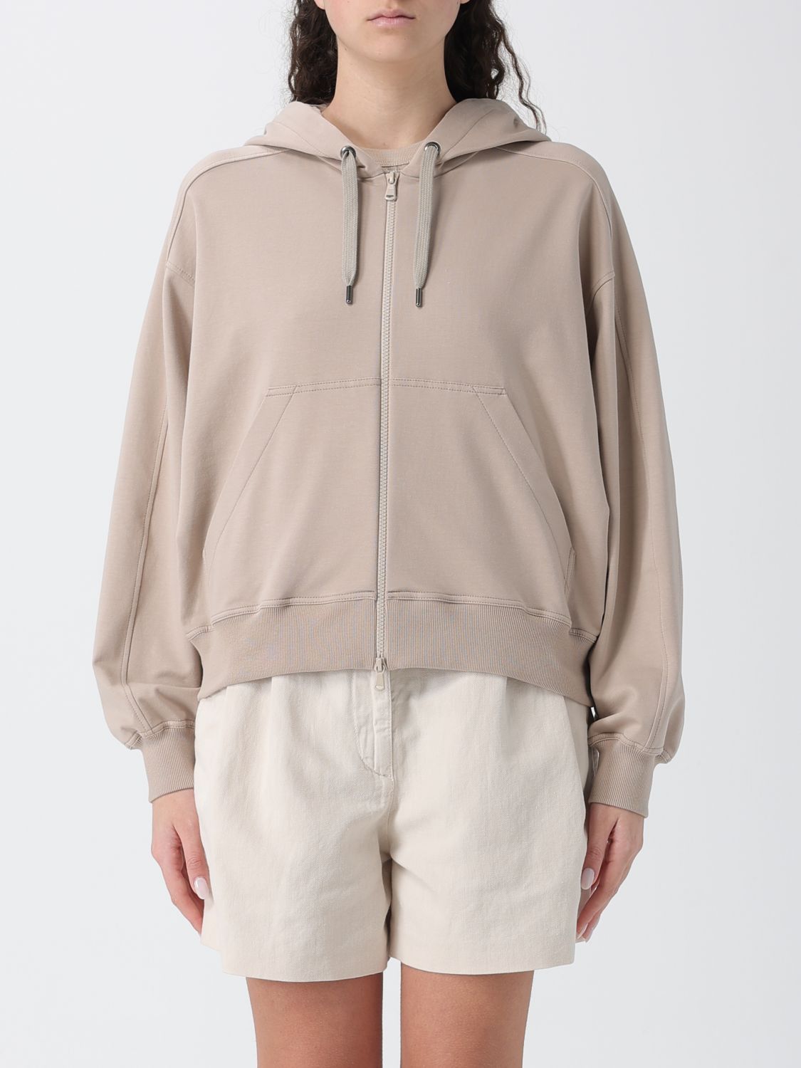 Brunello Cucinelli Sweatshirt Woman Brown