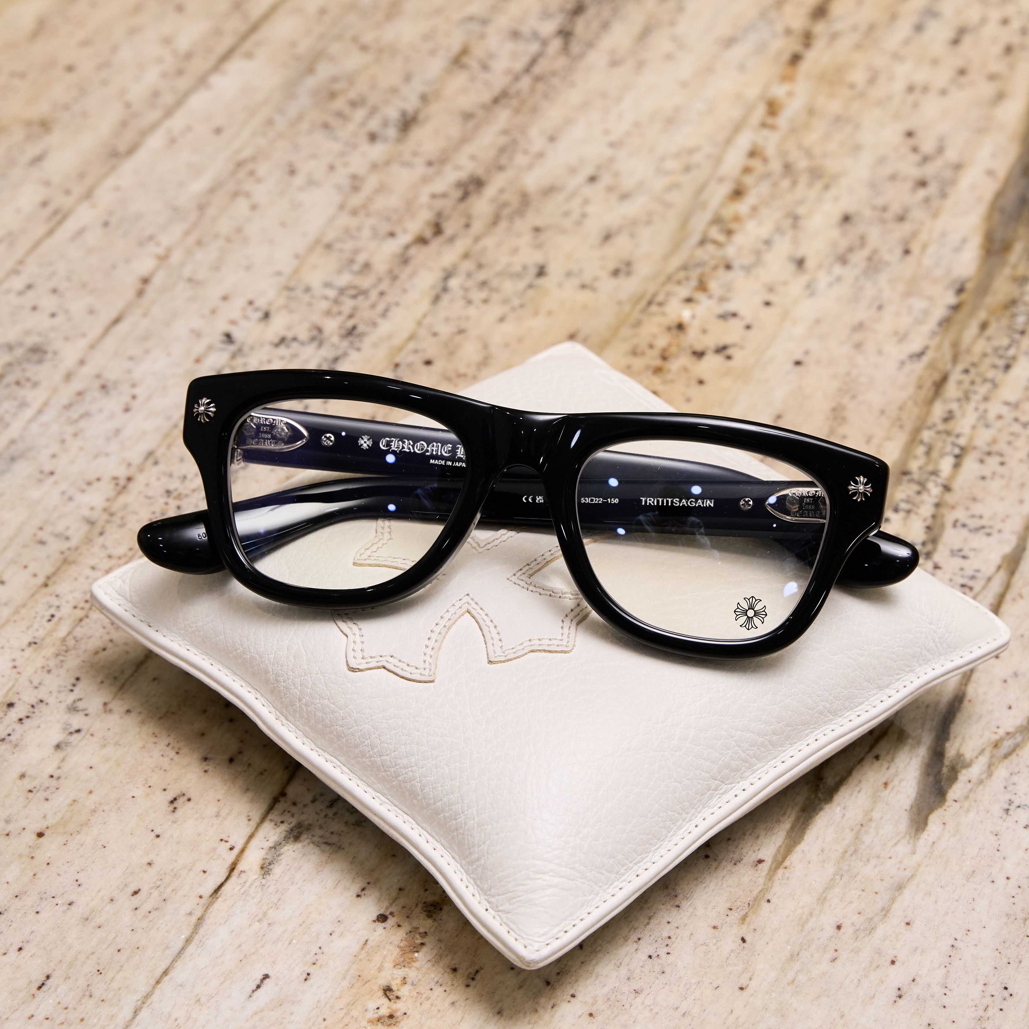 Chrome Hearts CHROME HEARTS TRITITSAGAIN BLACK Size ONE SIZE - 7 Thumbnail