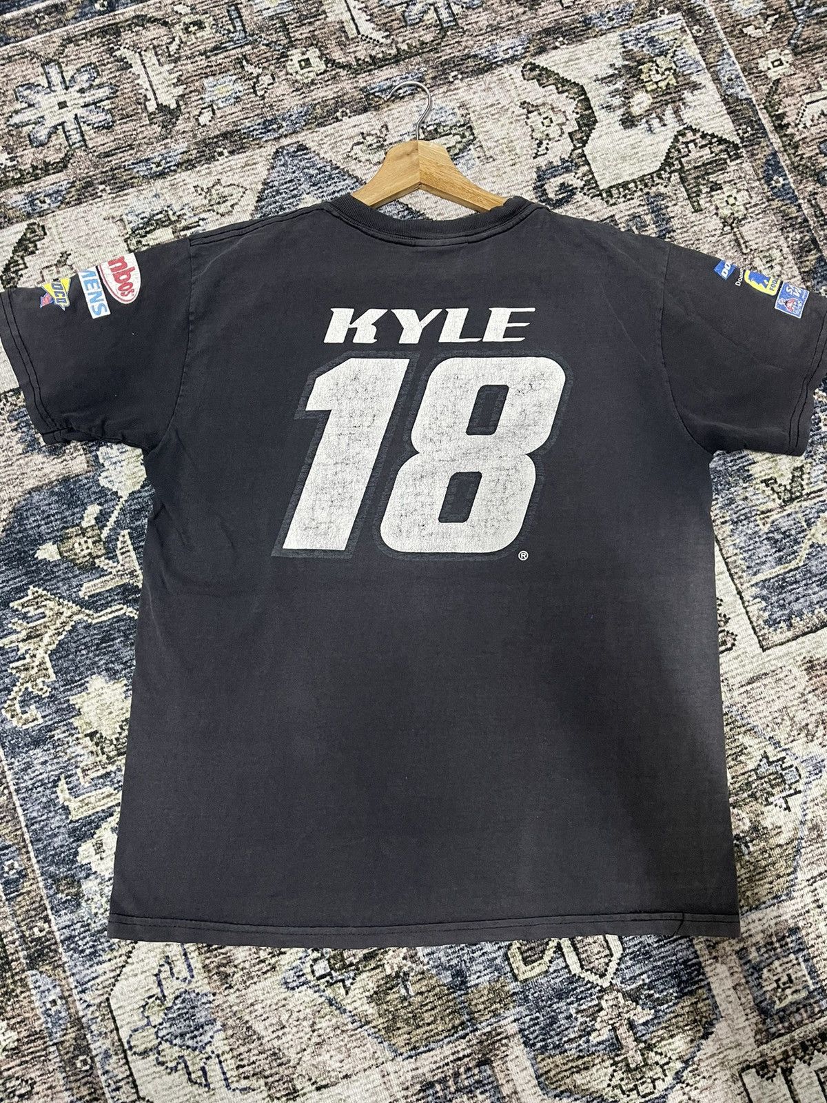 NASCAR VINTAGE KYLE NASCAR M&M RACING SPELLOUT VERY RARE Size US M / EU 48-50 / 2 - 8 Thumbnail