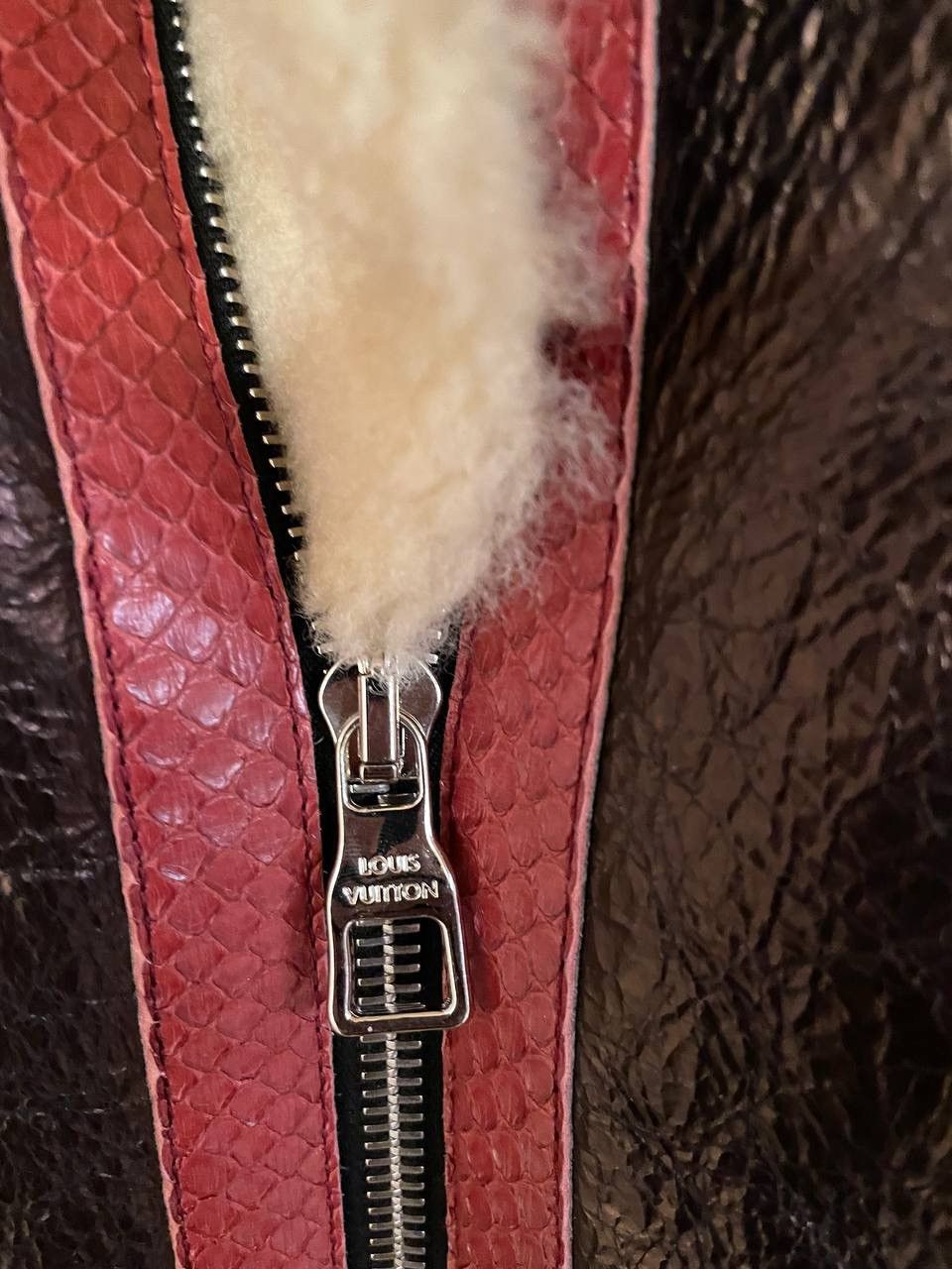 Virgil Abloh Louis Vuitton Sound Design and Record Club Shearling Jacket Size US L / EU 52-54 / 3 - 9 Thumbnail