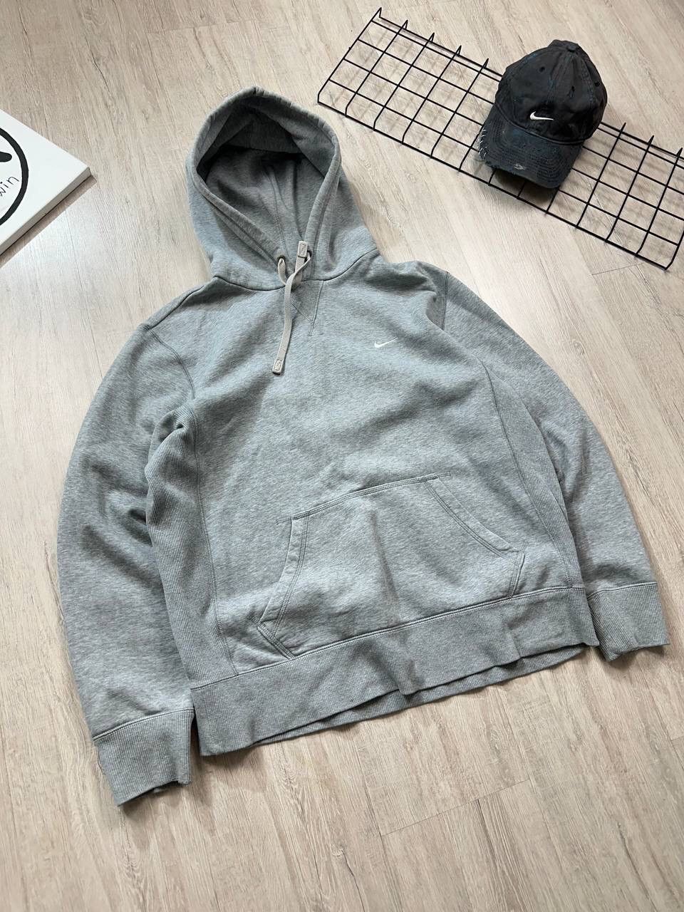 Nike × Vintage Nike Vintage Basic Boxed Hoodie Size US L / EU 52-54 / 3 - 2 Thumbnail