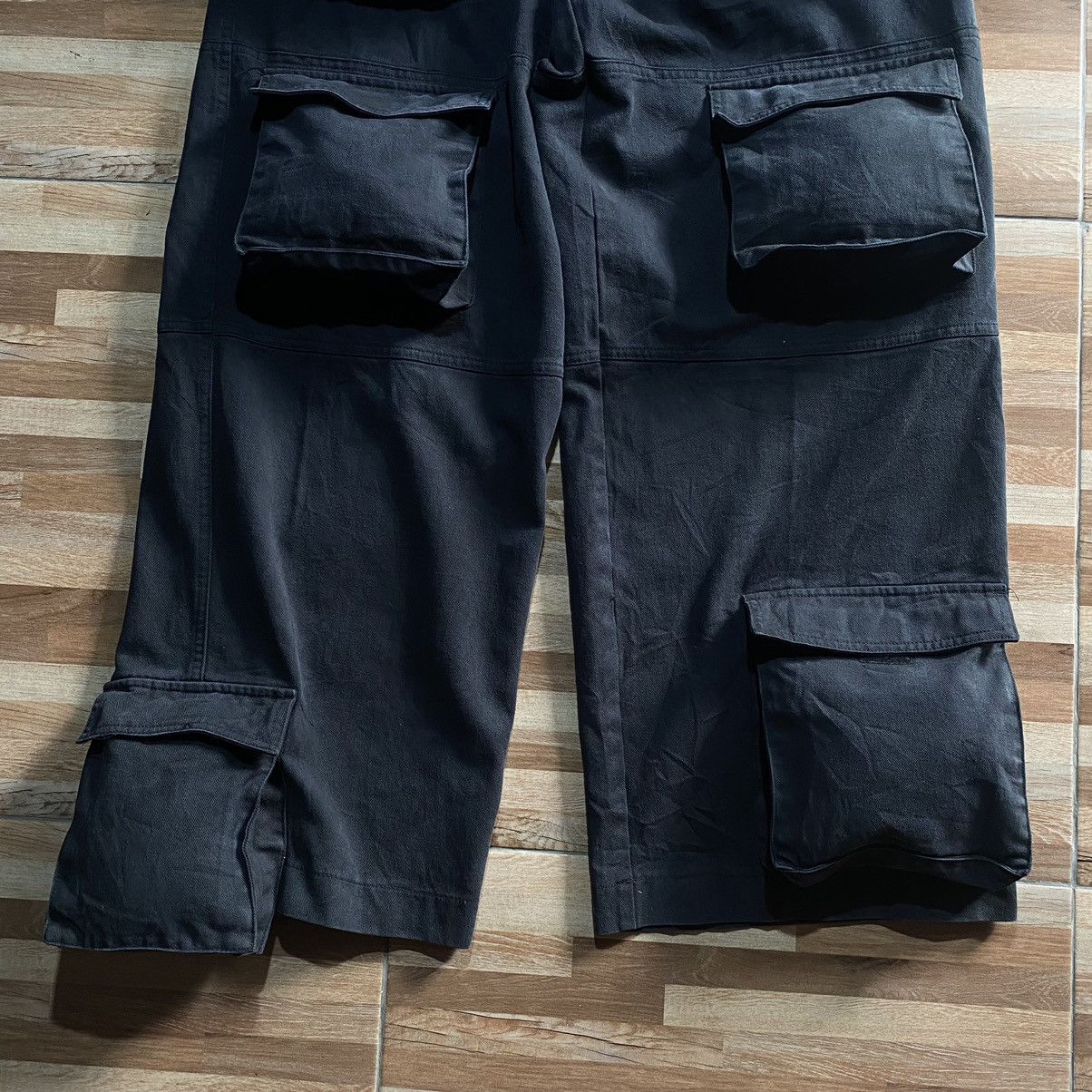 If Six Was Nine GRFTNMIND 10Pocket Oversized Pants Black Size US 32 / EU 48 - 3 Thumbnail