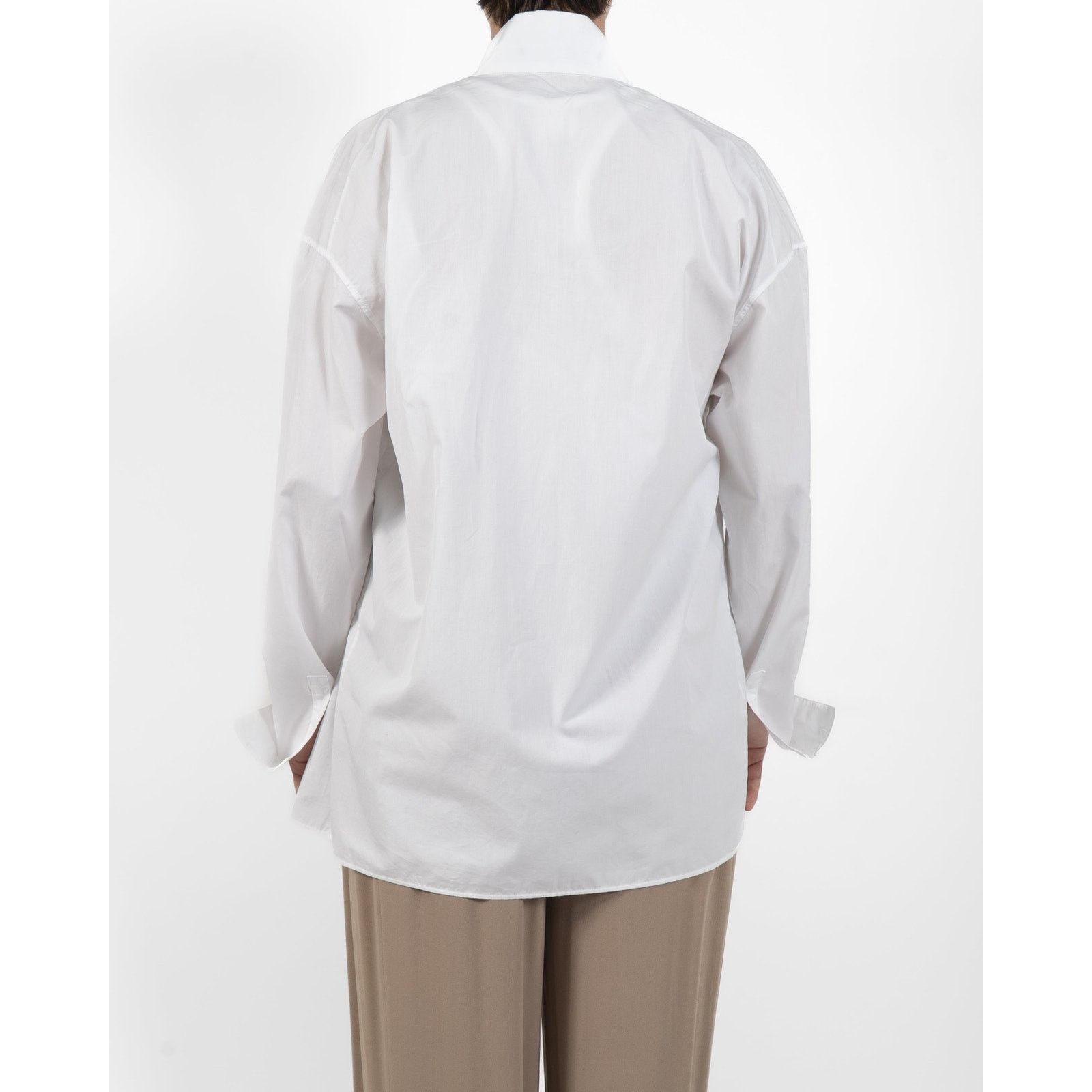 Haider Ackermann SS15 Oversized Kimono Shirt in White Cotton Size US M / EU 48-50 / 2 - 5 Thumbnail