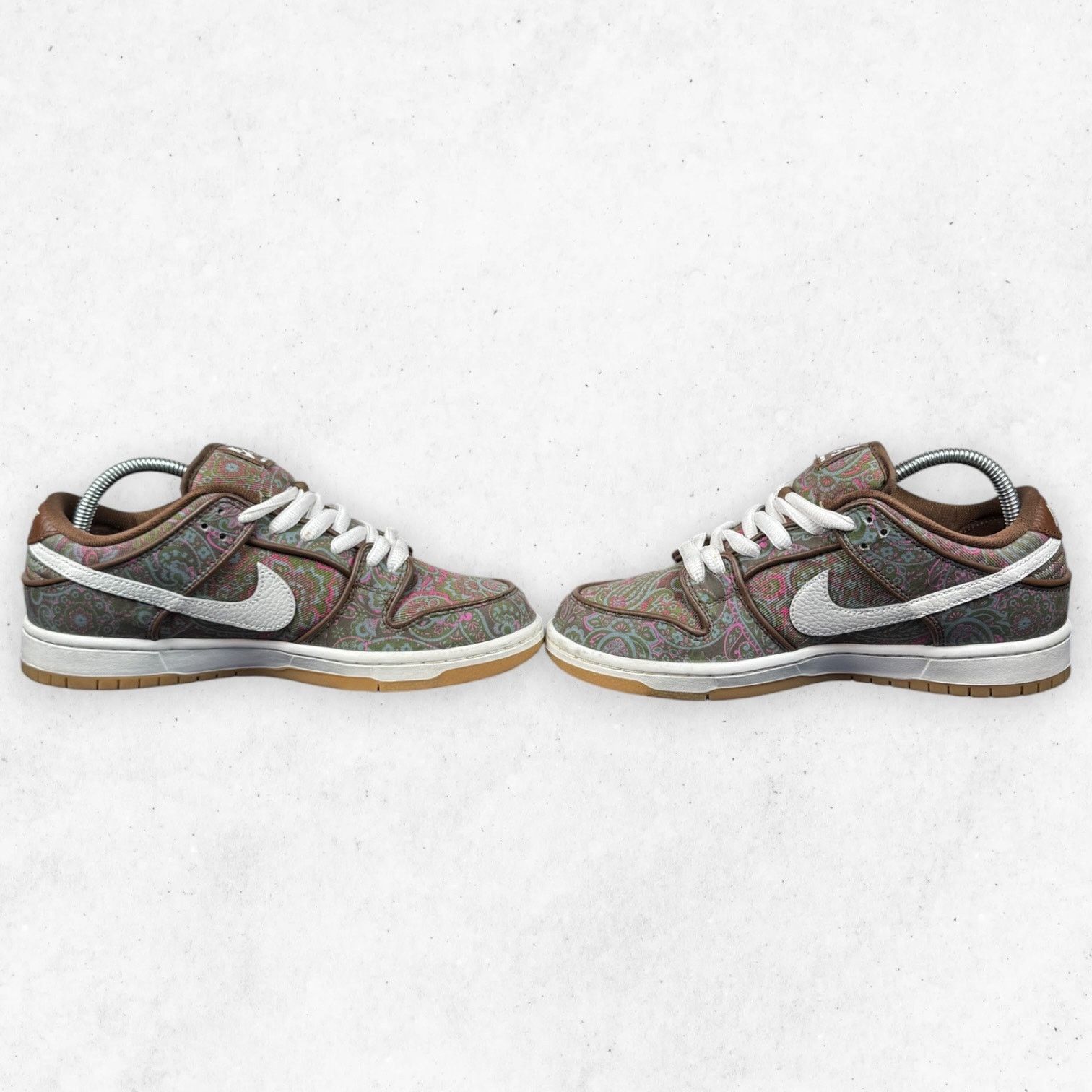 Nike Nike SB Dunk Low Pro Paisley Brown Pink Mens 7 DH7534-200 Size US 7 / EU 40 - 8 Thumbnail