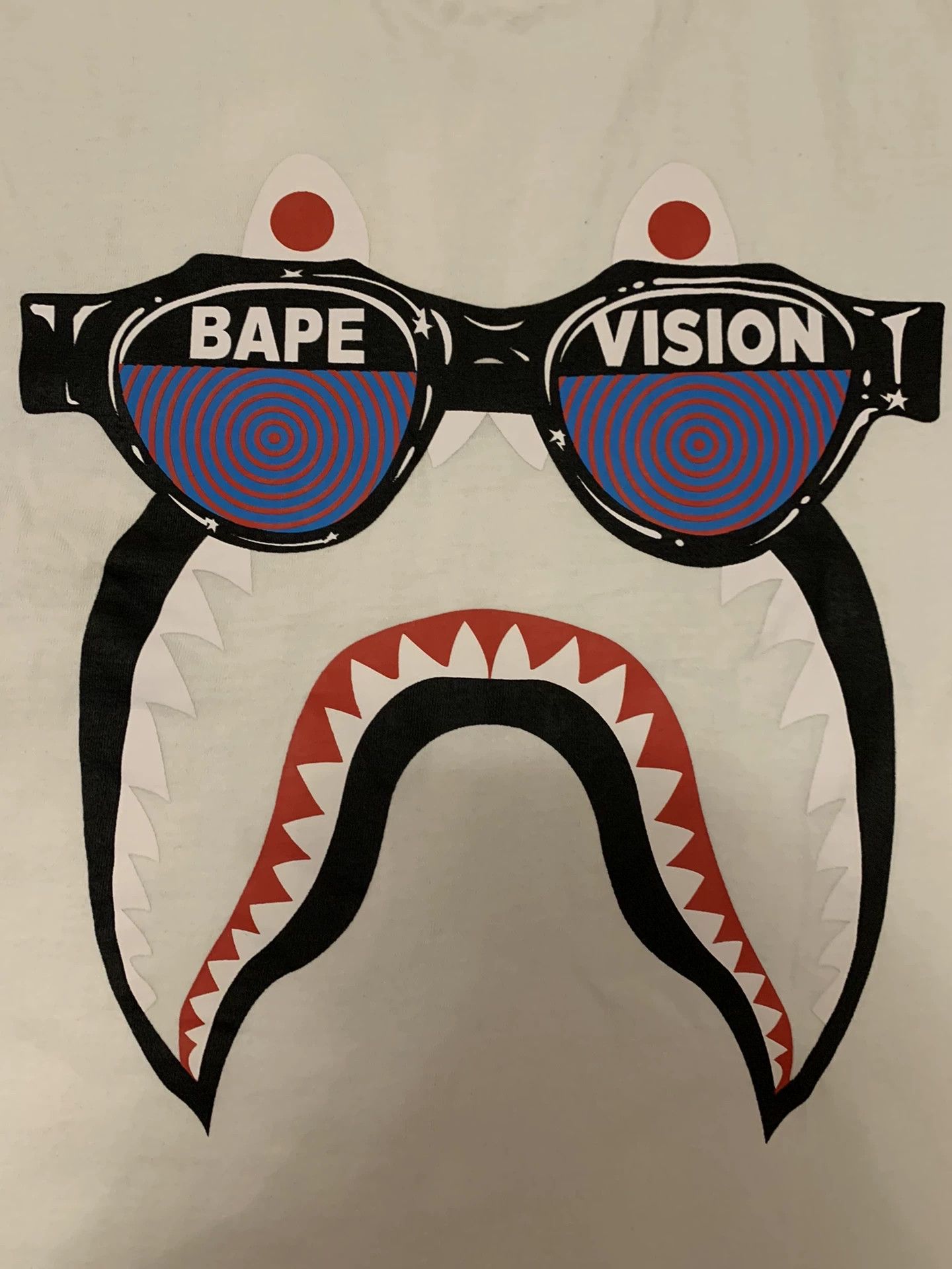 Bape Bape Shark T-Shirt L Men Size US L / EU 52-54 / 3 - 1 Thumbnail