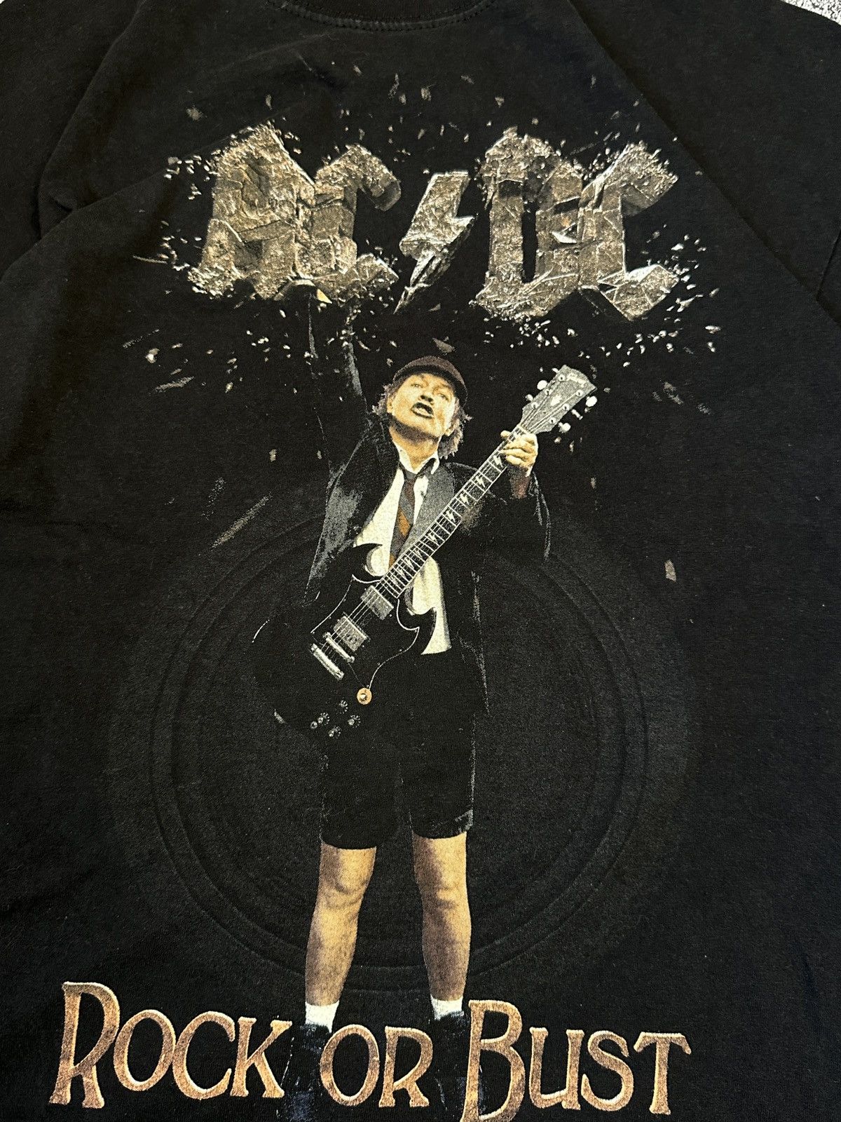 Band Tees AC/DC 2015 World Tour Metal Rock Band T-Shirt Rare Size US L / EU 52-54 / 3 - 4 Thumbnail