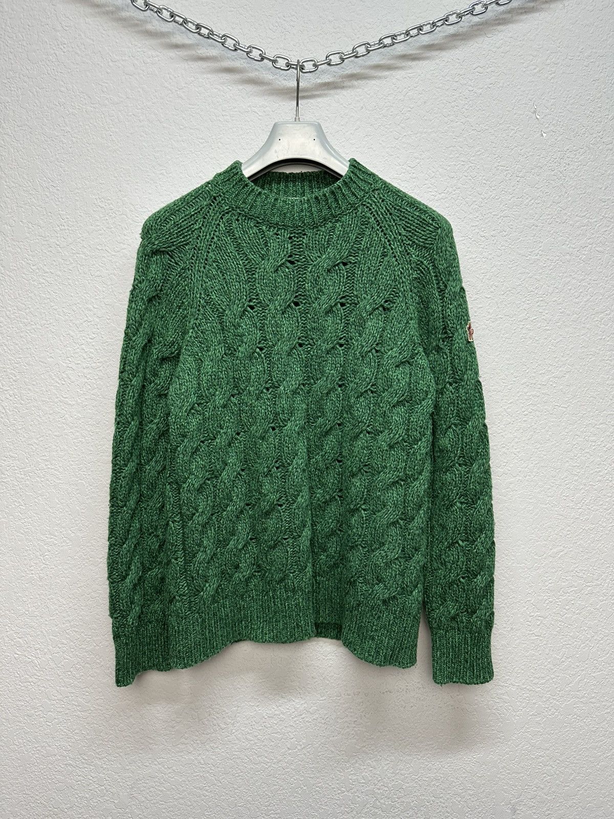 Moncler Moncler Grenoble Maglione Knitted Wool Sweater Size US M / EU 48-50 / 2 - 1 Thumbnail