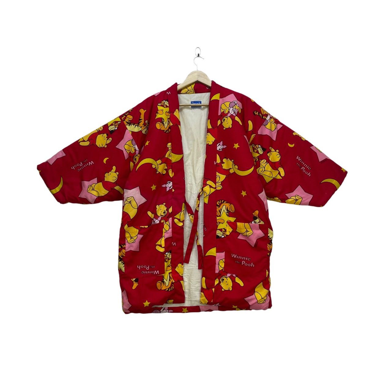 Cartoon Network × Warner Bros 💥Vintage Cartoon Network Pooh Full Print Kimono Warm Size US M / EU 48-50 / 2 - 1 Thumbnail