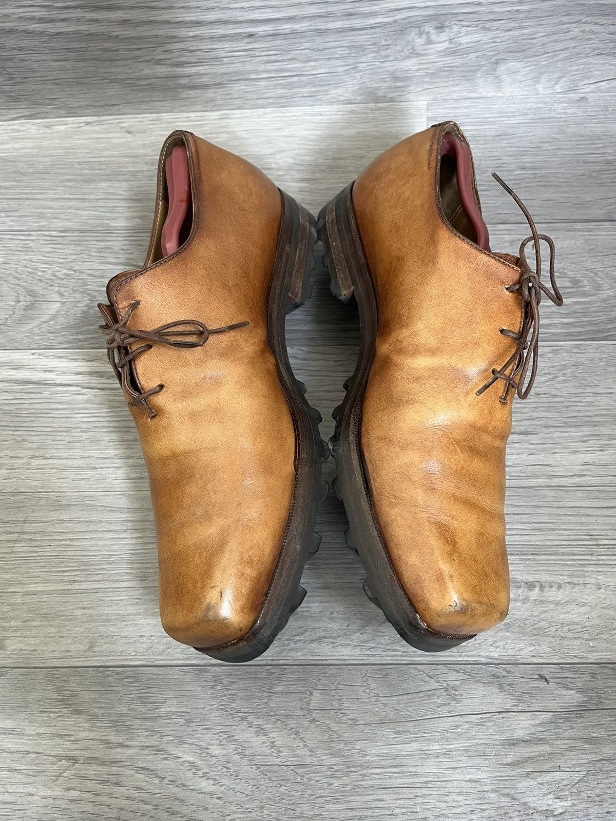 Berluti Berluti andy whole cut square toe oxford leather shoes uk8 Size US 9 / EU 42 - 9 Thumbnail