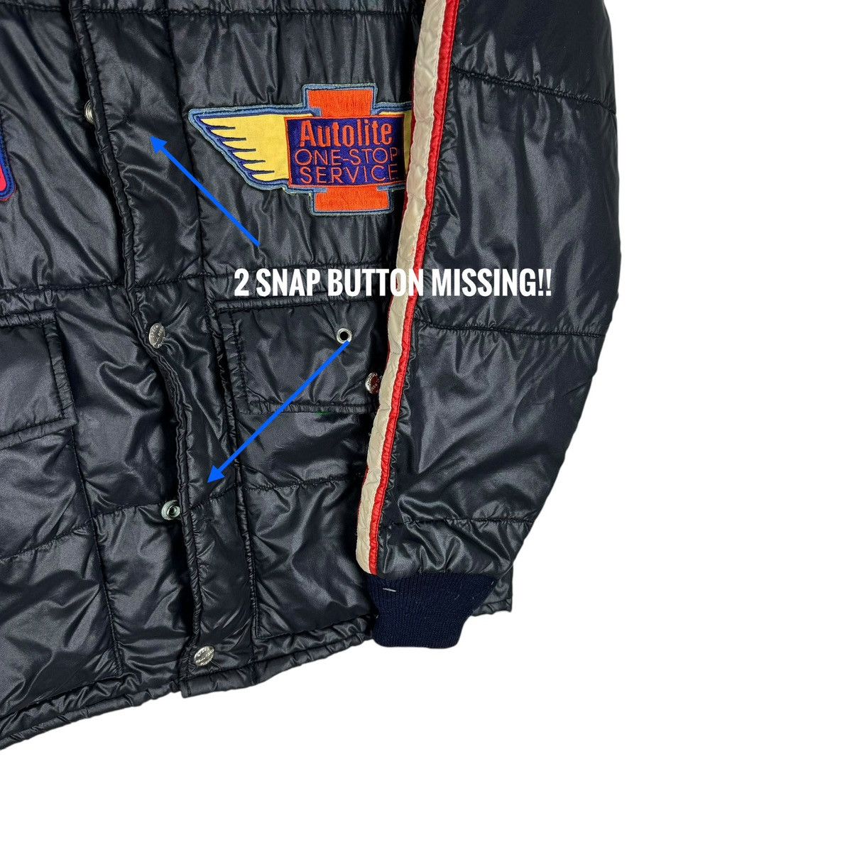 Buzz Rickson's 🌟PAUL REED BUZZ RICKSON’S RACING LIGHT PUFFER JACKET Size US M / EU 48-50 / 2 - 5 Thumbnail
