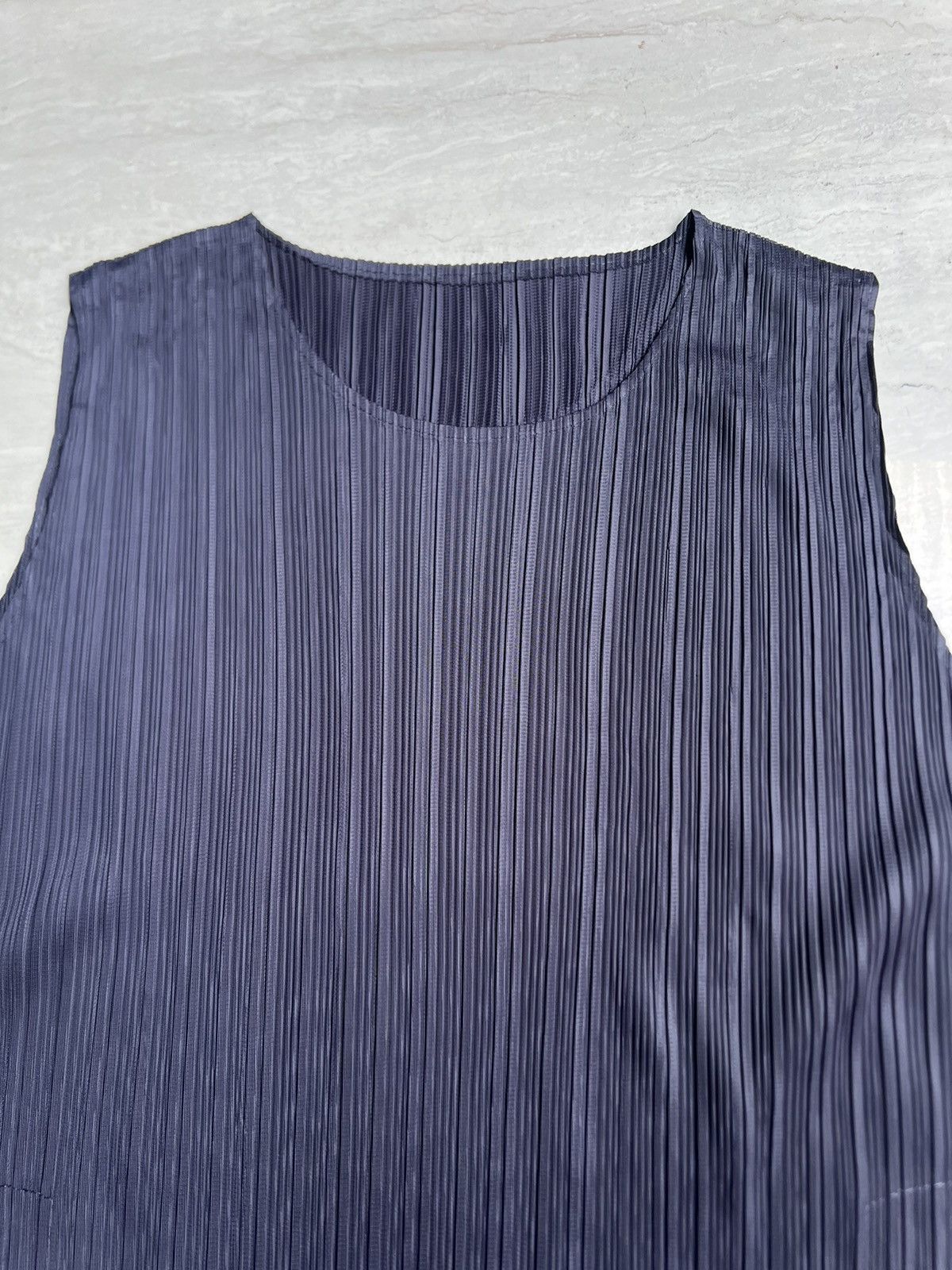 Pleats Please Issey Miyake ISSEY MIYAKE PLEATS PLEASE Grey Dress Size M / US 6-8 / IT 42-44 - 13 Thumbnail