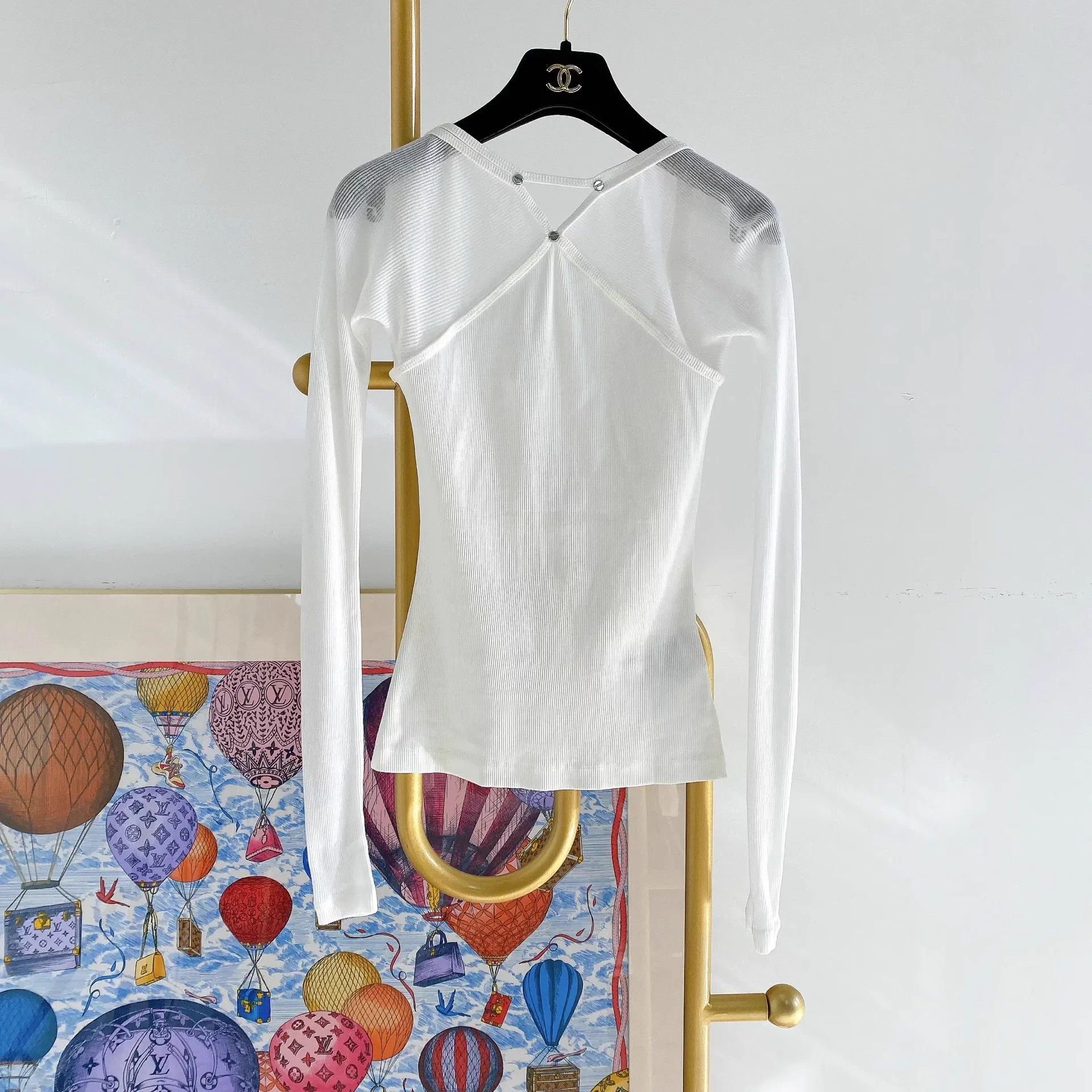 Dion Lee Dion Lee White Backless Top S New With Tags Size S / US 4 / IT 40 - 1 Thumbnail