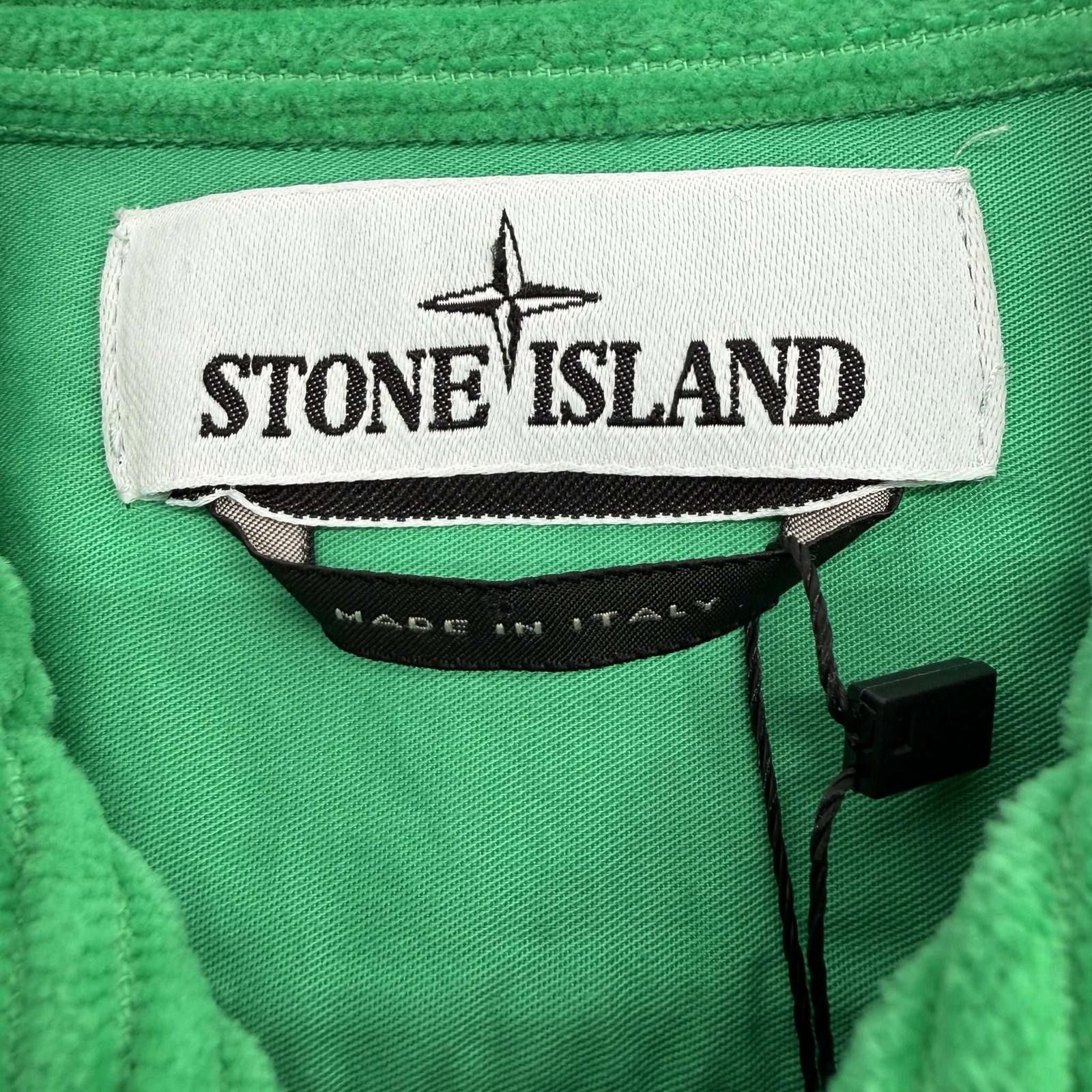 Stone Island Stone Island Micro Green Corduroy Button Up Size US S / EU 44-46 / 1 - 10 Thumbnail