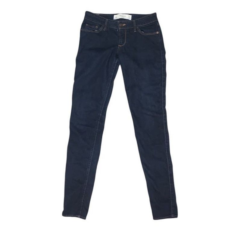 Abercrombie & Fitch Vtg Y2K Abercrombie & Fitch Low Rise Skinny Jeans 0R 25x29 Size 25" / US 0 / IT 36 - 2 Thumbnail