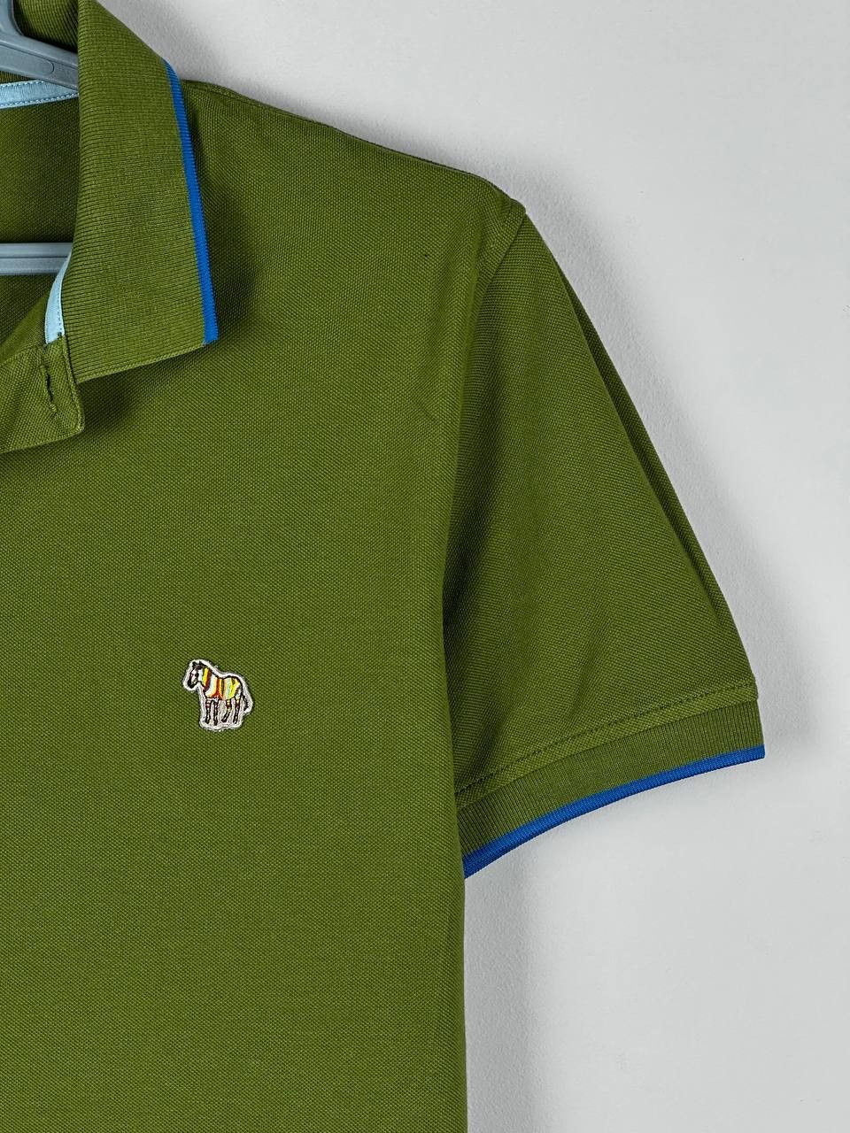 Paul Smith Designer Paul Smith Green Zebra Logo Polo T Shirt Size US M / EU 48-50 / 2 - 4 Thumbnail