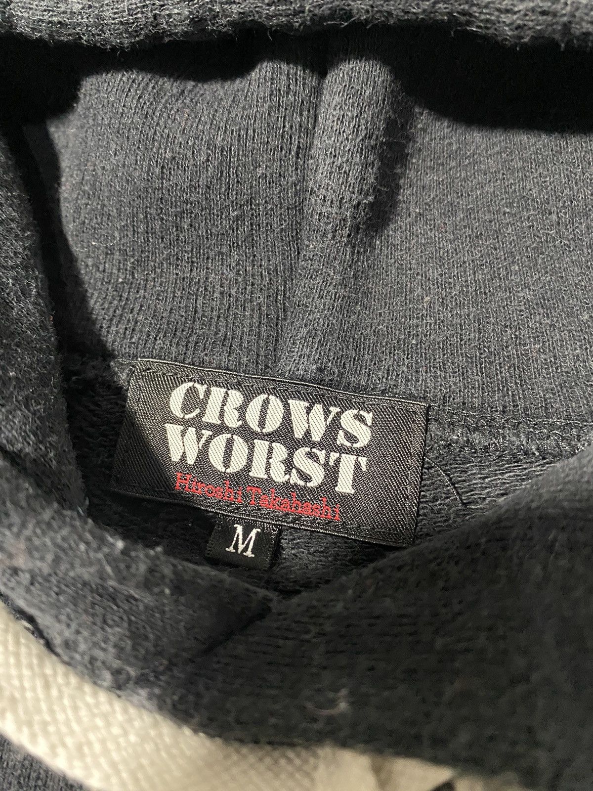 Japanese Brand Crows Worst - Death Rock Black Pullover Hoodie Size US M / EU 48-50 / 2 - 6 Thumbnail