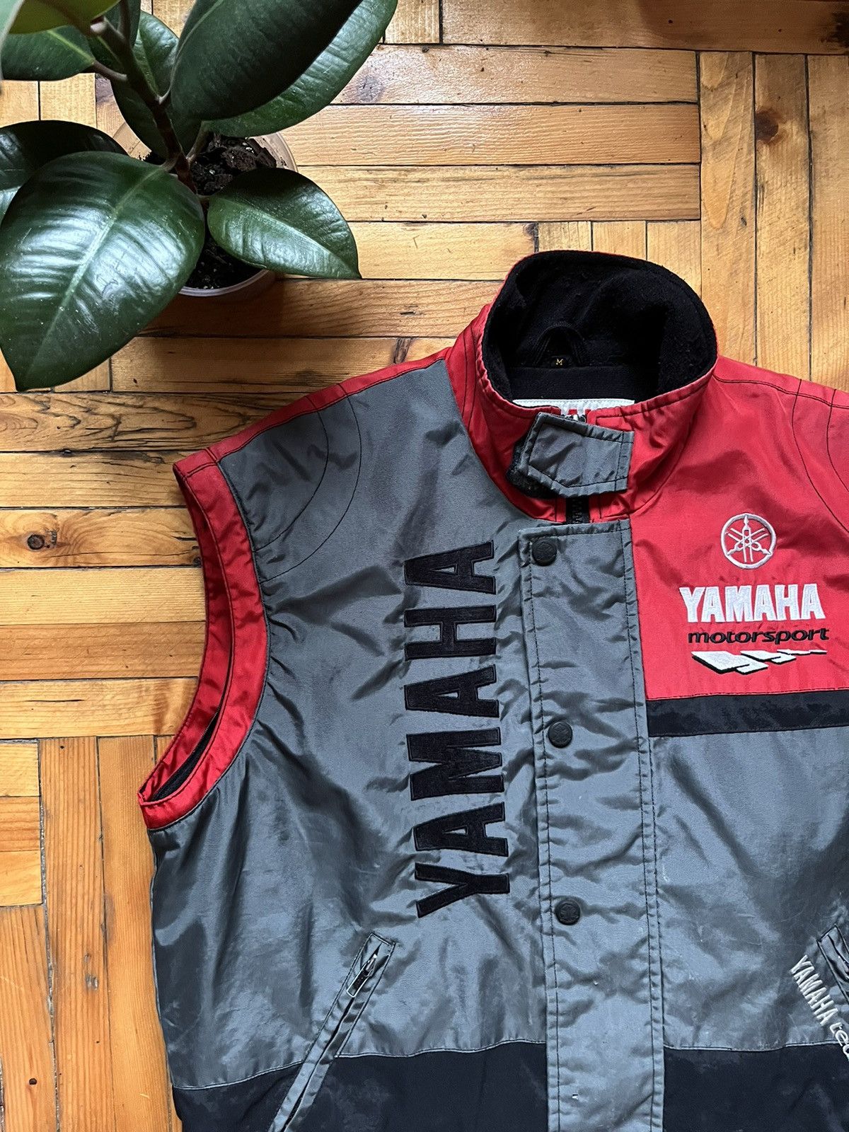 Vintage × Yamaha Vintage Yamaha Motorsport Racing Team Wear Vest Size US M / EU 48-50 / 2 - 3 Thumbnail