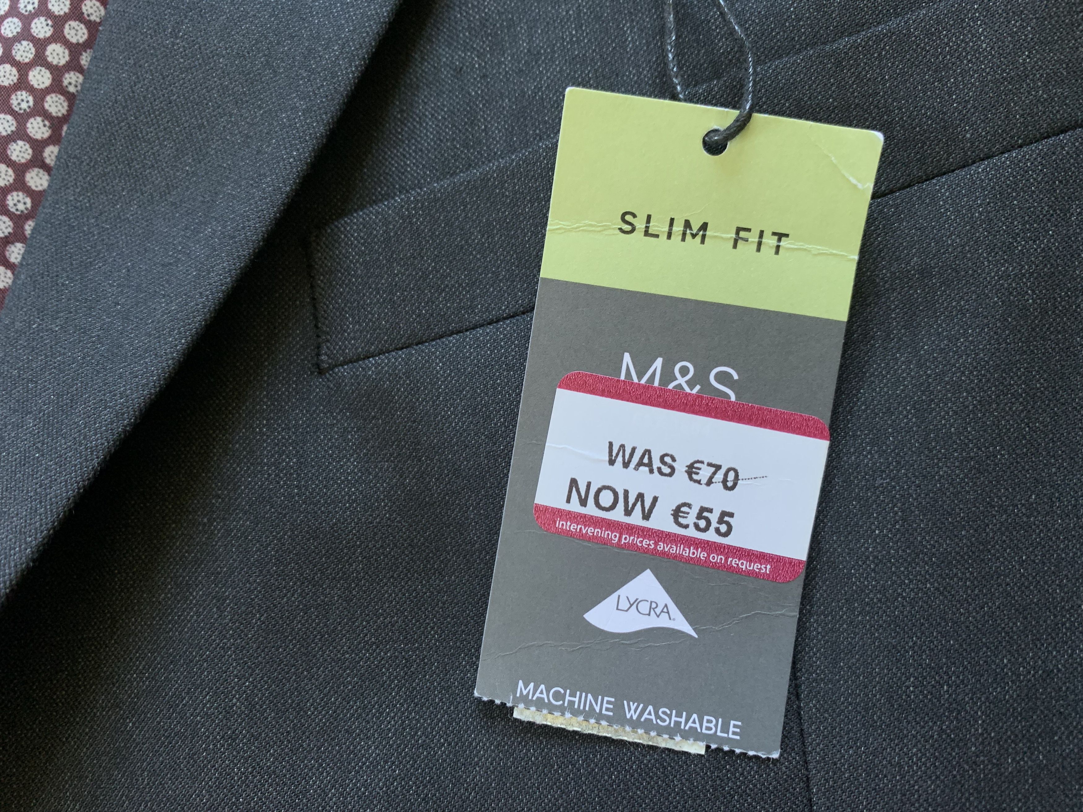 Marks & Spencer Marks & Spencer Mens Classic Casual Blazer Size 52R - 5 Thumbnail