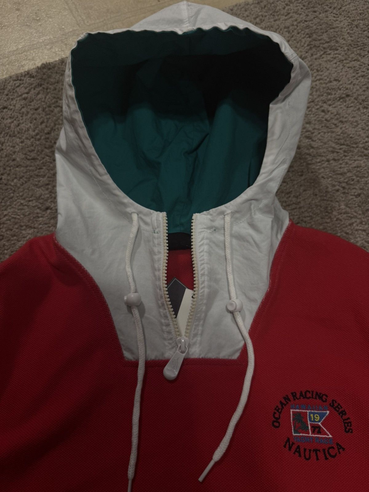 Nautica × Vintage BRAND NEW NAUTICA OCEAN RACING SERIES HOODIE Size US M / EU 48-50 / 2 - 7 Thumbnail