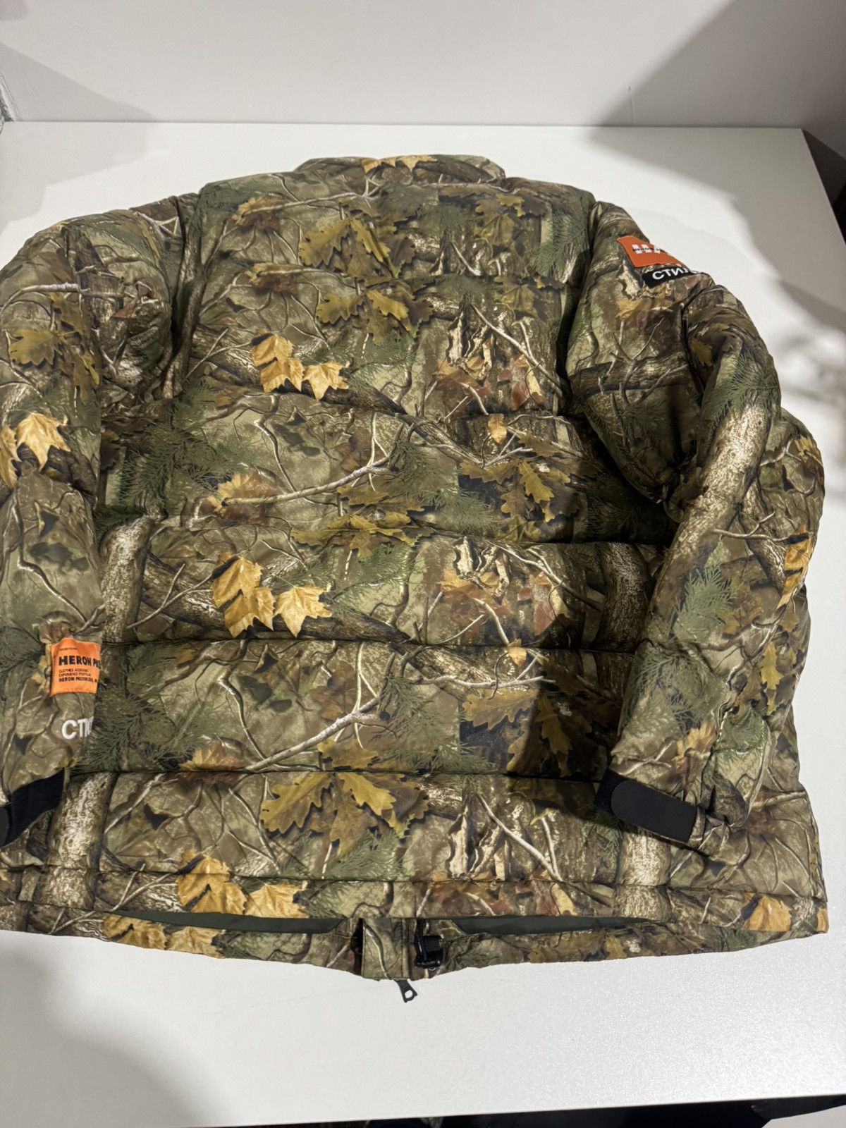 Heron Preston Forest rip stop puffer Size US L / EU 52-54 / 3 - 14 Thumbnail
