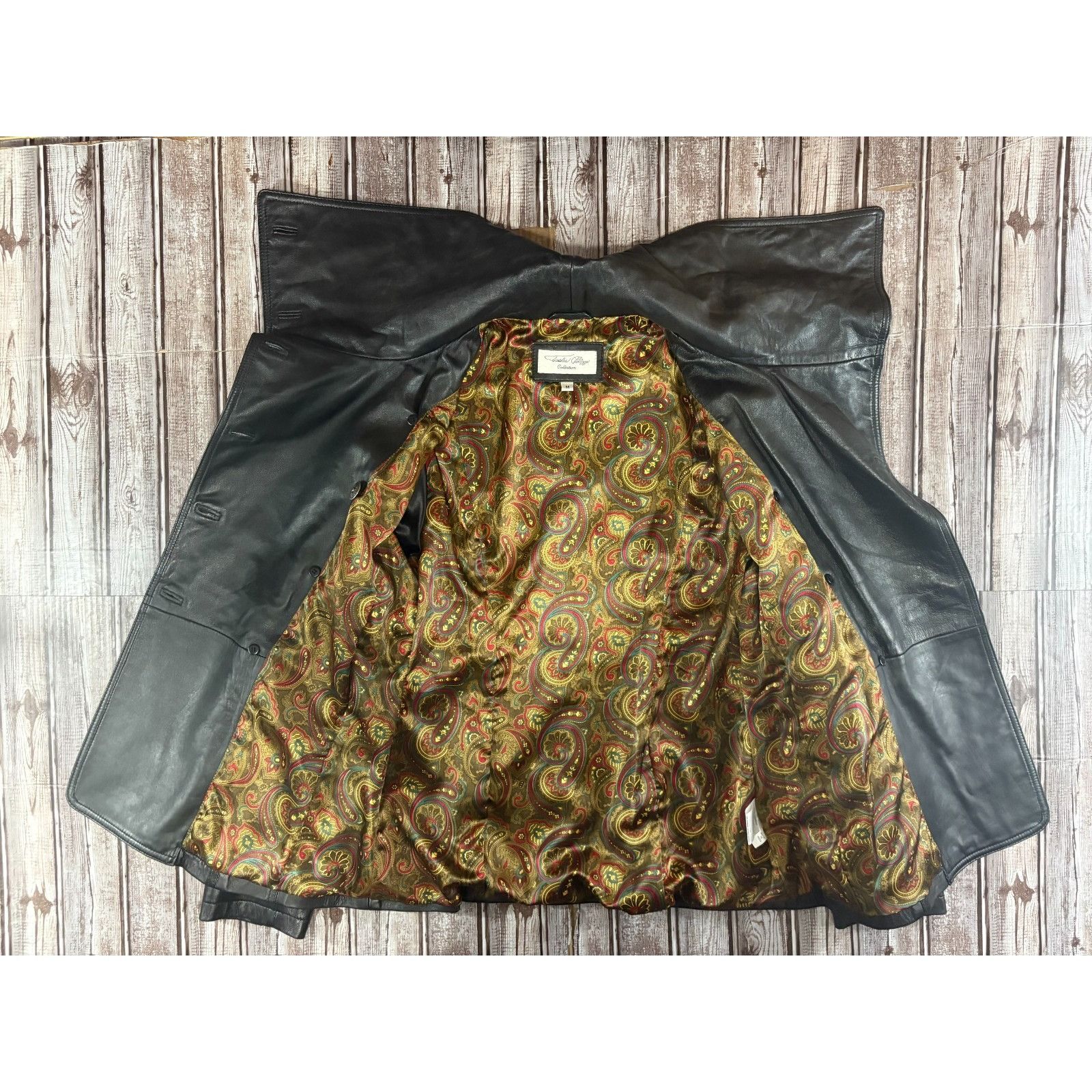 Other Tasha Polizzi collection Leather double breasted Jacket size Size M / US 6-8 / IT 42-44 - 5 Thumbnail