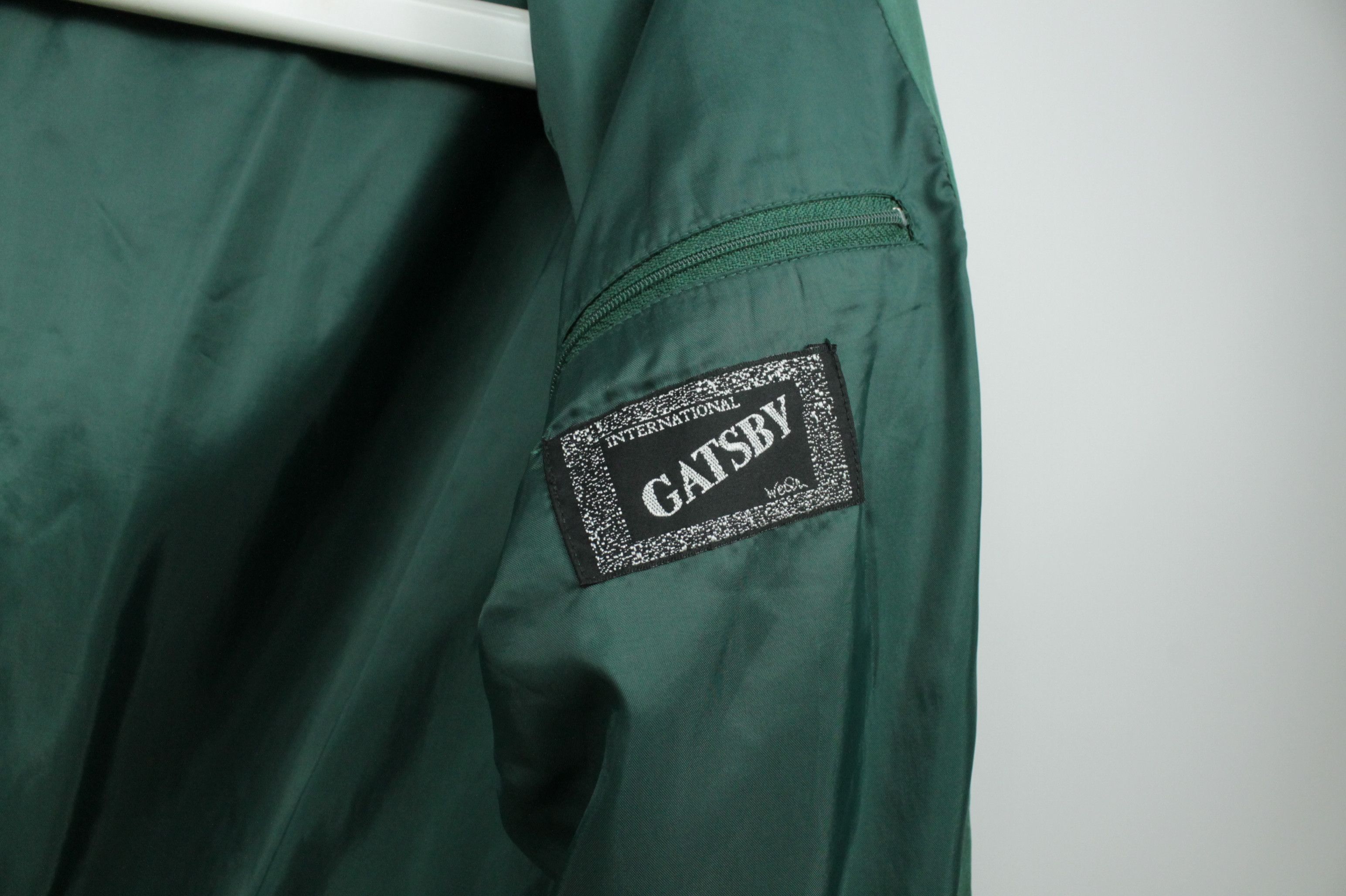 Vintage Vintage International Gatsby Silk Bomber Jacket Size US S / EU 44-46 / 1 - 9 Thumbnail