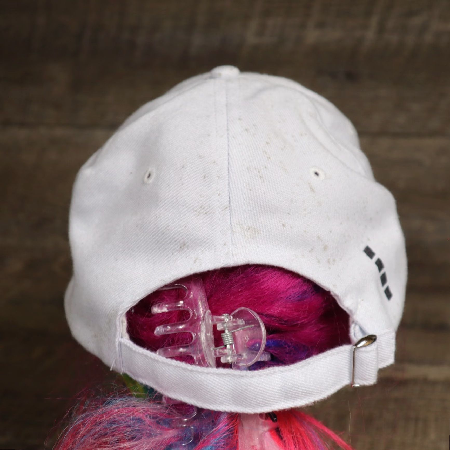 Vintage Ingersoll Hat Baseball Cap White Blue Logo Adjustable Adult Size ONE SIZE - 3 Thumbnail