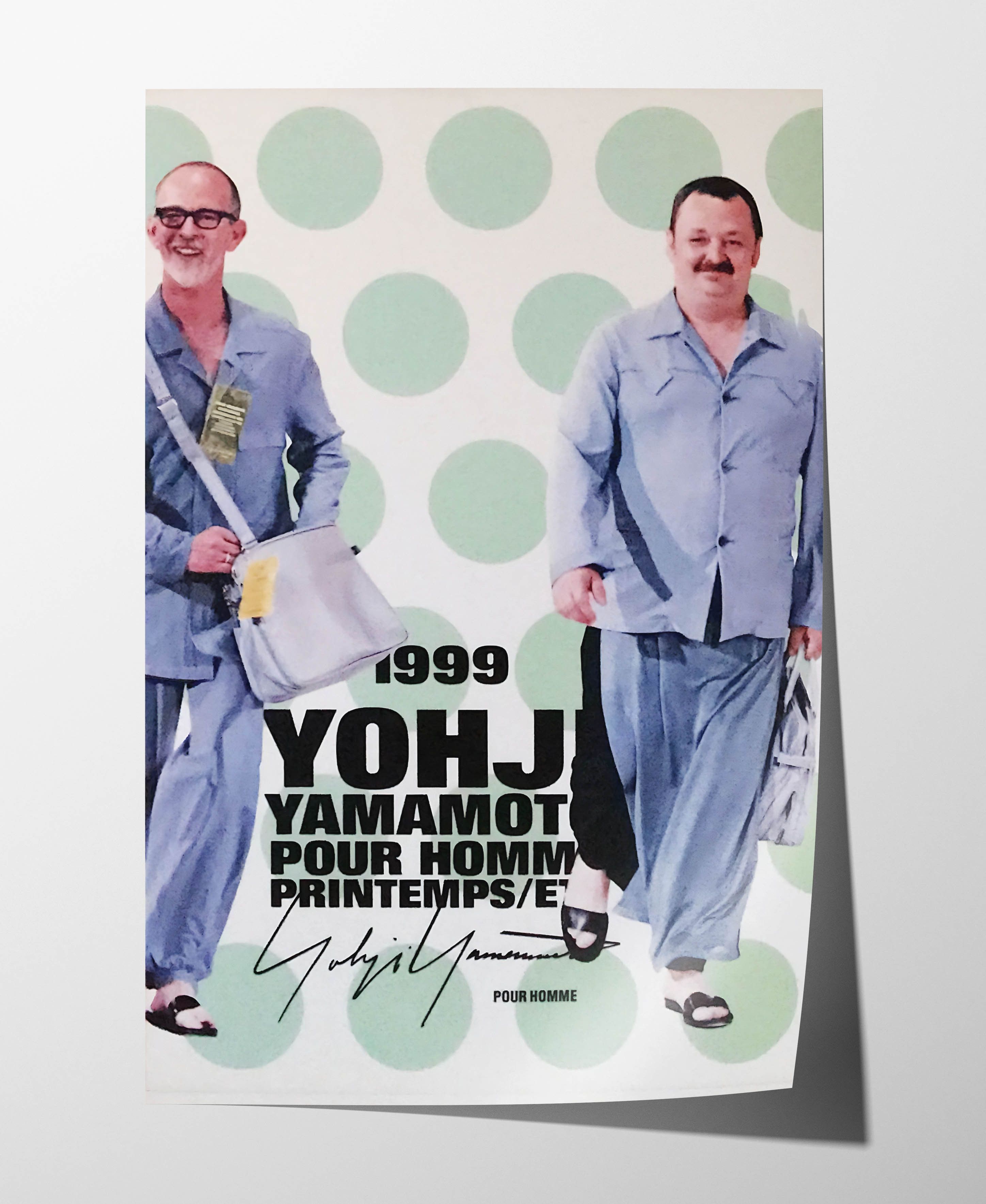 Yohji Yamamoto Yohji Yamamoto Art Poster Gift Vintage Archive Lookbook Logo Size ONE SIZE - 2 Thumbnail