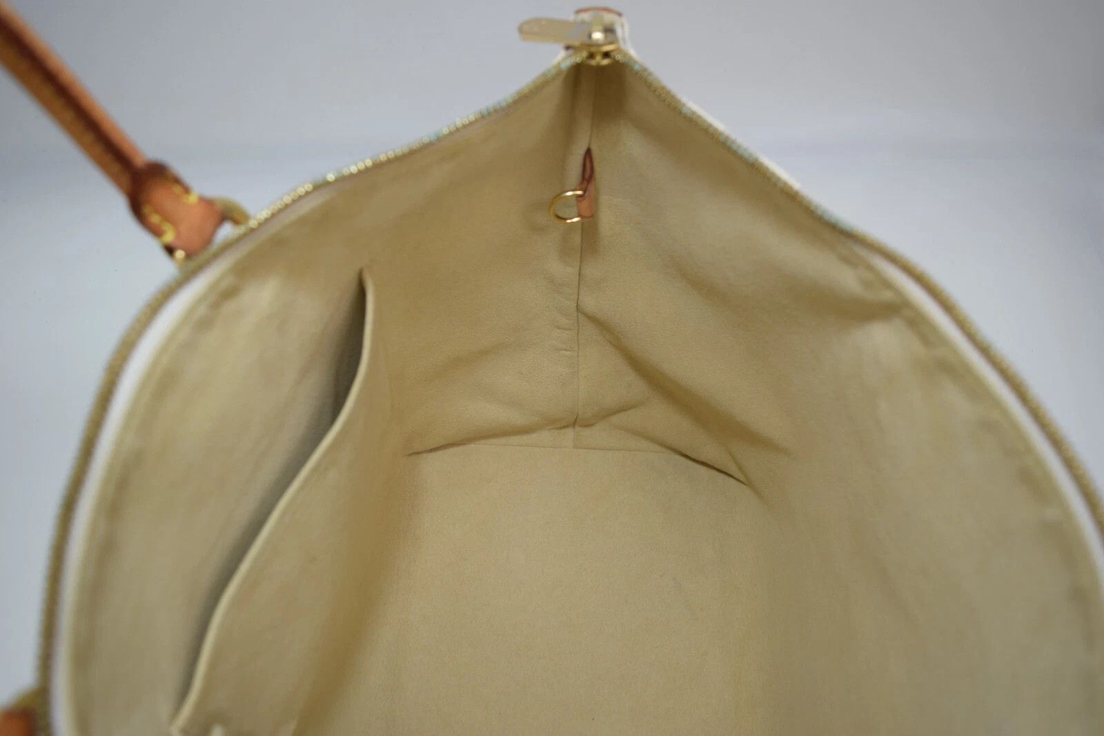 Louis Vuitton Auth Louis Vuitton Saleya MM Tote Bag Azur Canvas N51185 Size ONE SIZE - 16 Thumbnail