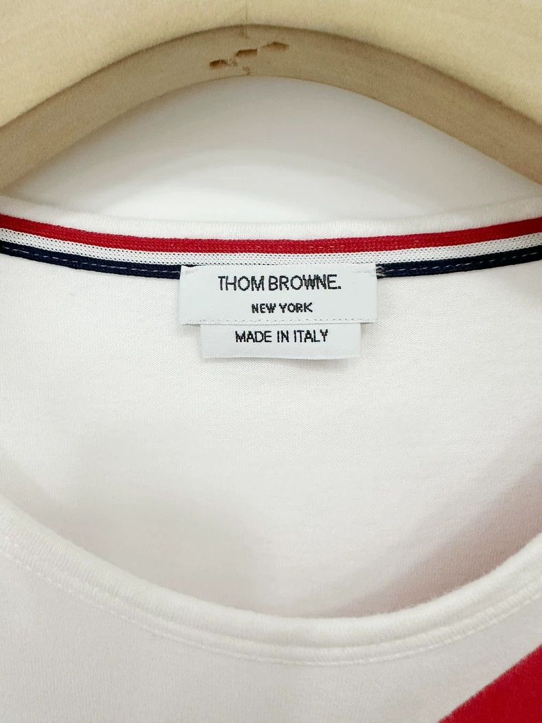 Thom Browne Thom Browne Colorful striped short sleeves Size US M / EU 48-50 / 2 - 6 Thumbnail