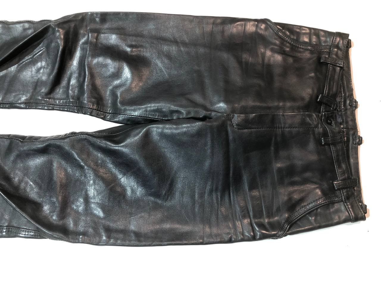 Other Avangarde Vintage Racing Biker Leather Pants Size US 30 / EU 46 - 4 Thumbnail
