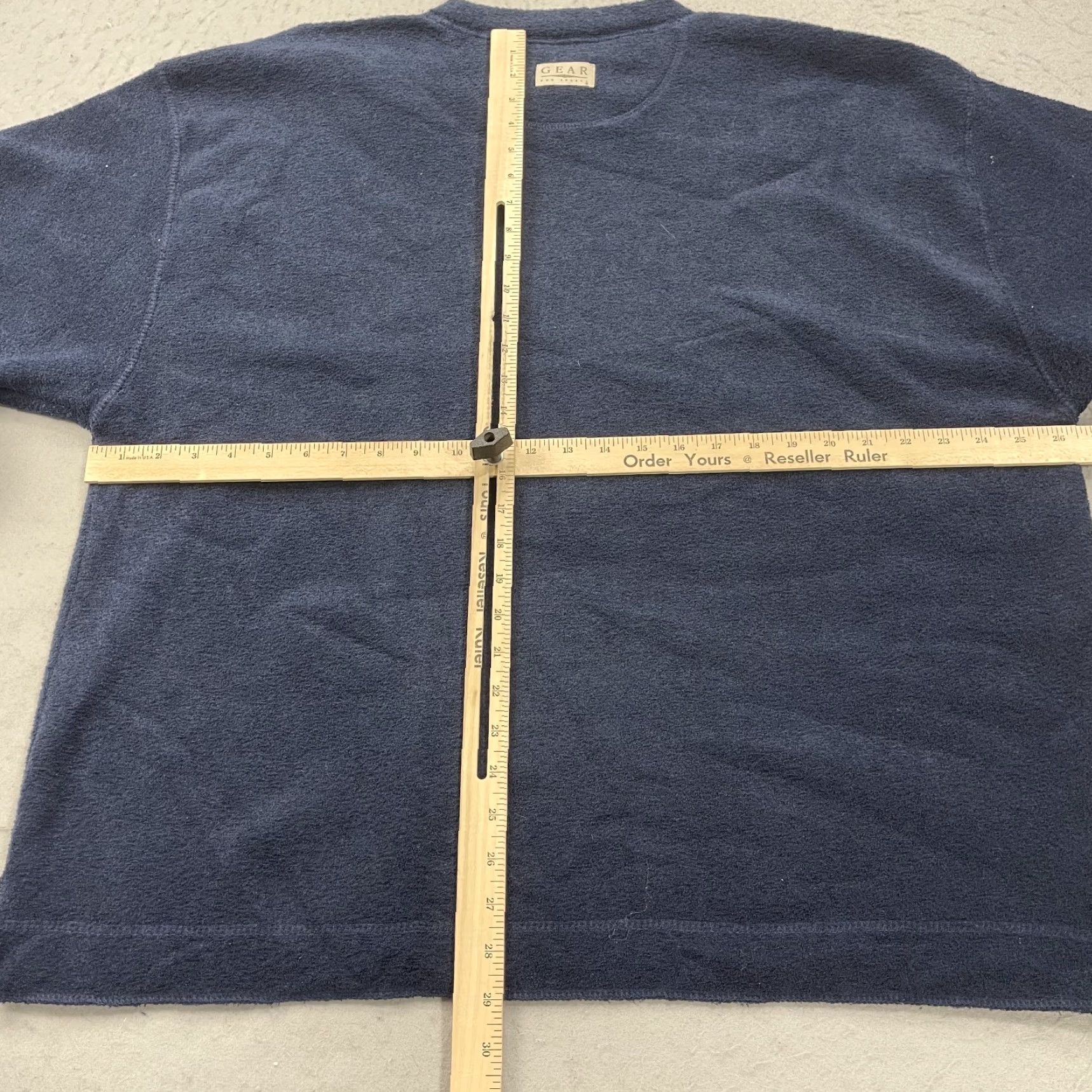 Vintage VINTAGE Eagle Ridge Golf Sweatshirt Galena 2XL Blue Fleece Crewneck 90s Mens Size US XXL / EU 58 / 5 - 6 Thumbnail
