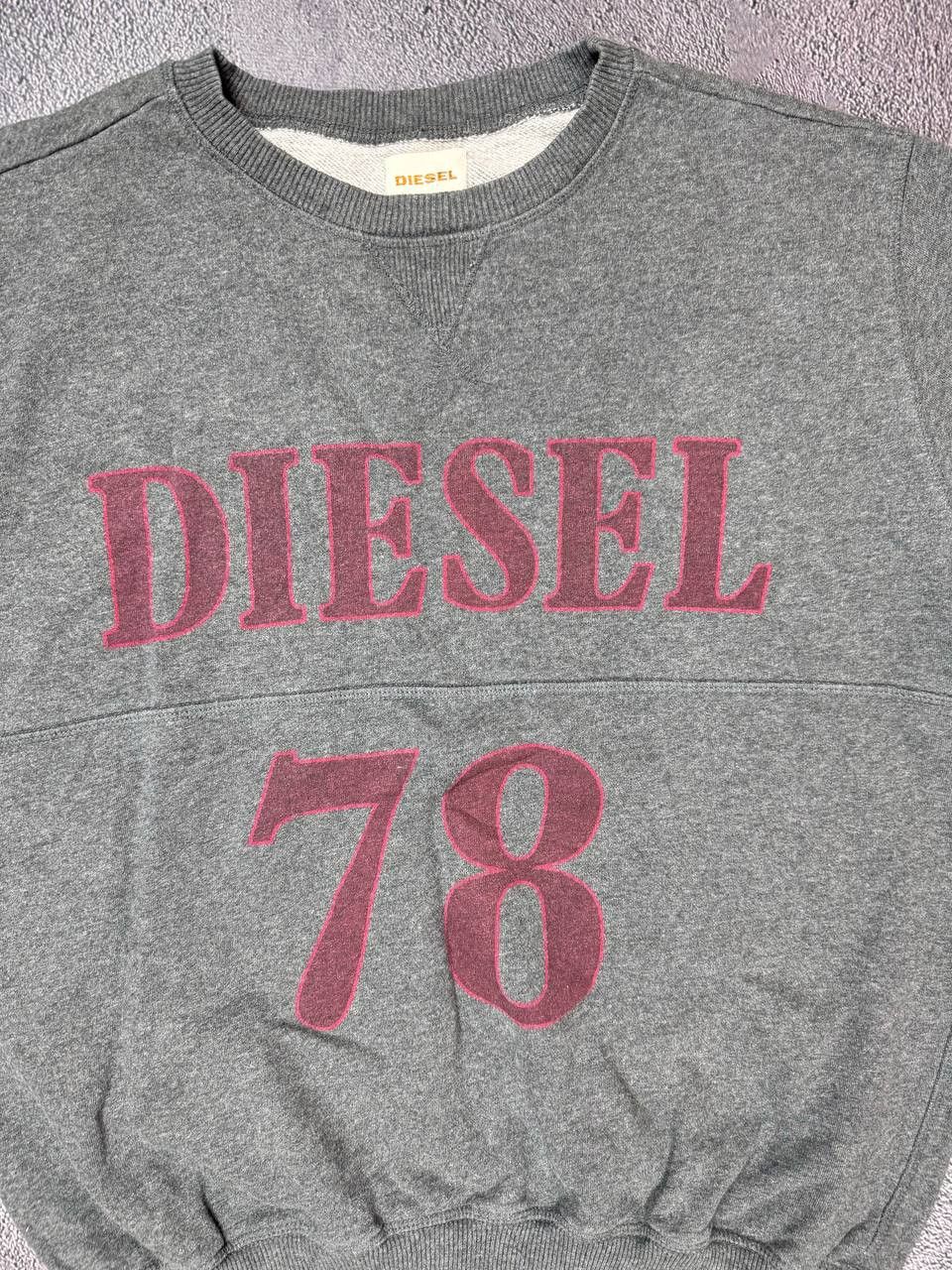 Diesel Diesel Vintage Sweatshirt Y2K Gray Avant Garde Size US XXL / EU 58 / 5 - 3 Thumbnail