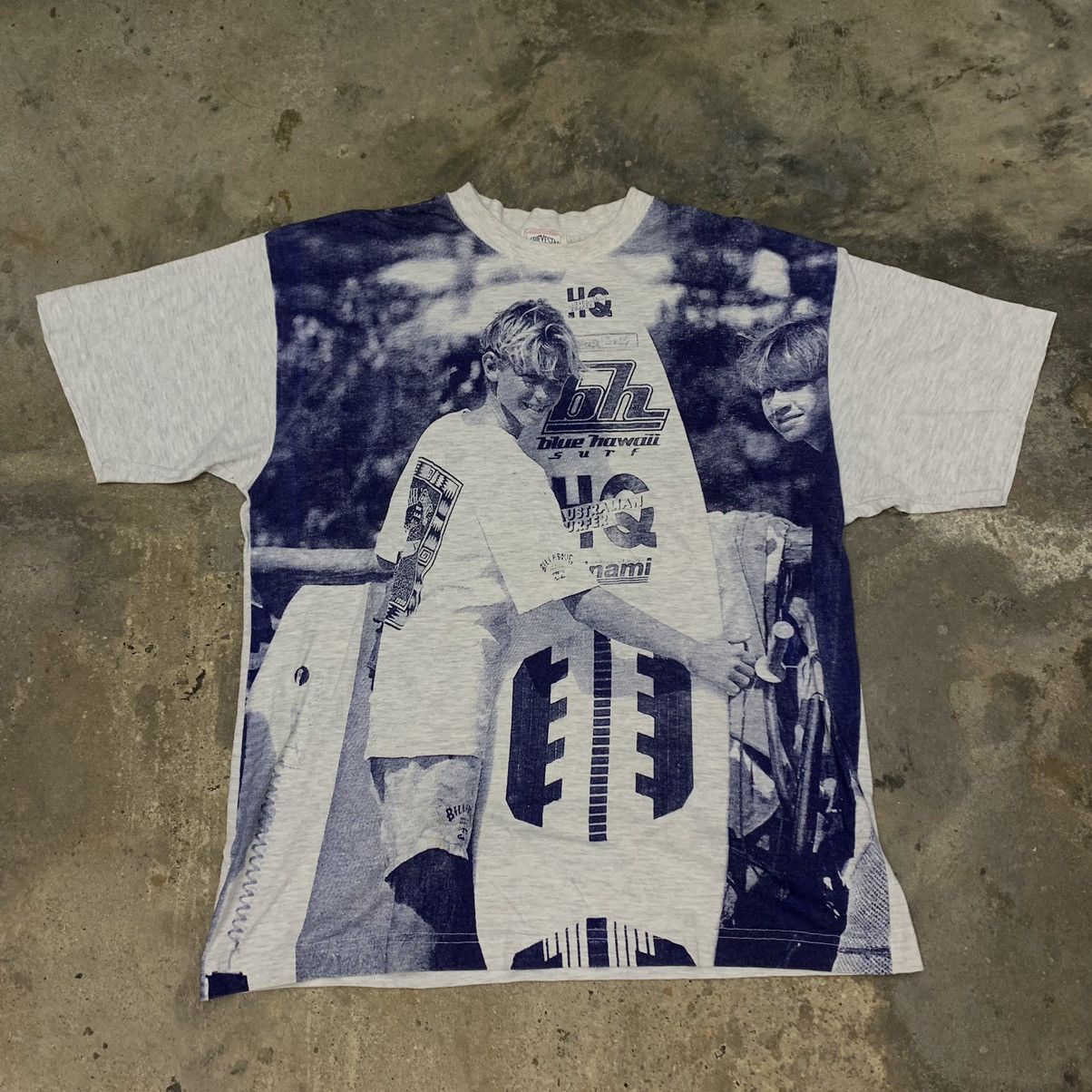 Japanese Brand × Vintage Vintage surfing bh or blue hawaii t-shirt Size US M / EU 48-50 / 2 - 1 Thumbnail