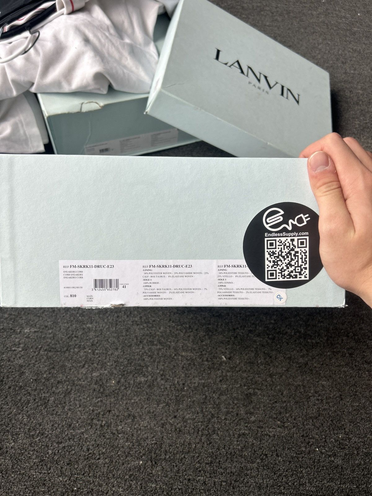 Lanvin Lanvin Curb Sneaker Size US 8 / EU 41 - 11 Thumbnail