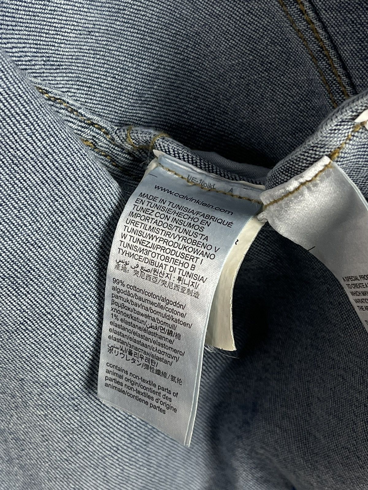 Calvin Klein Calvin Klein Jeans Foundation Trucker Denim Jacket Men’s S Size US S / EU 44-46 / 1 - 13 Thumbnail