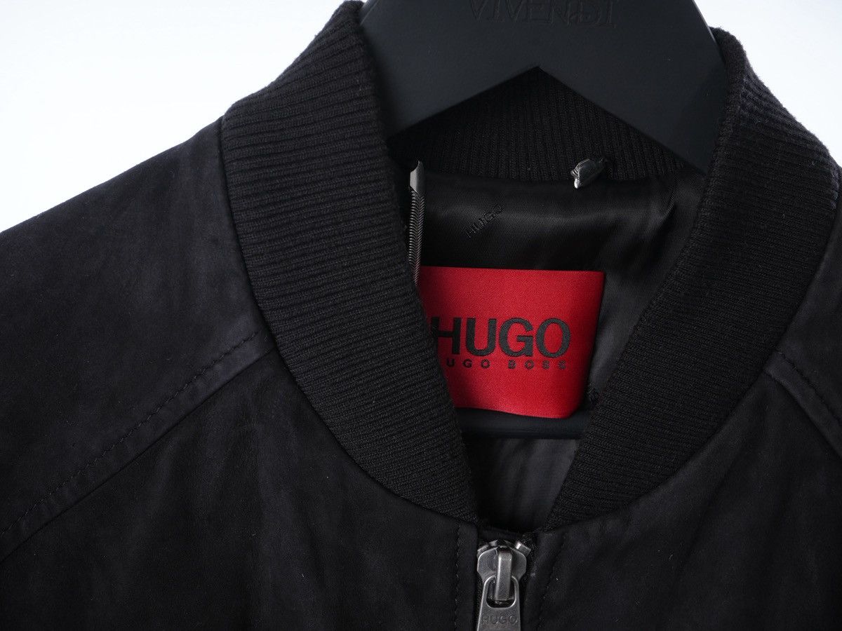 Hugo Boss Hugo boss Leather Suede Bomber Jacket M Size US M / EU 48-50 / 2 - 5 Thumbnail