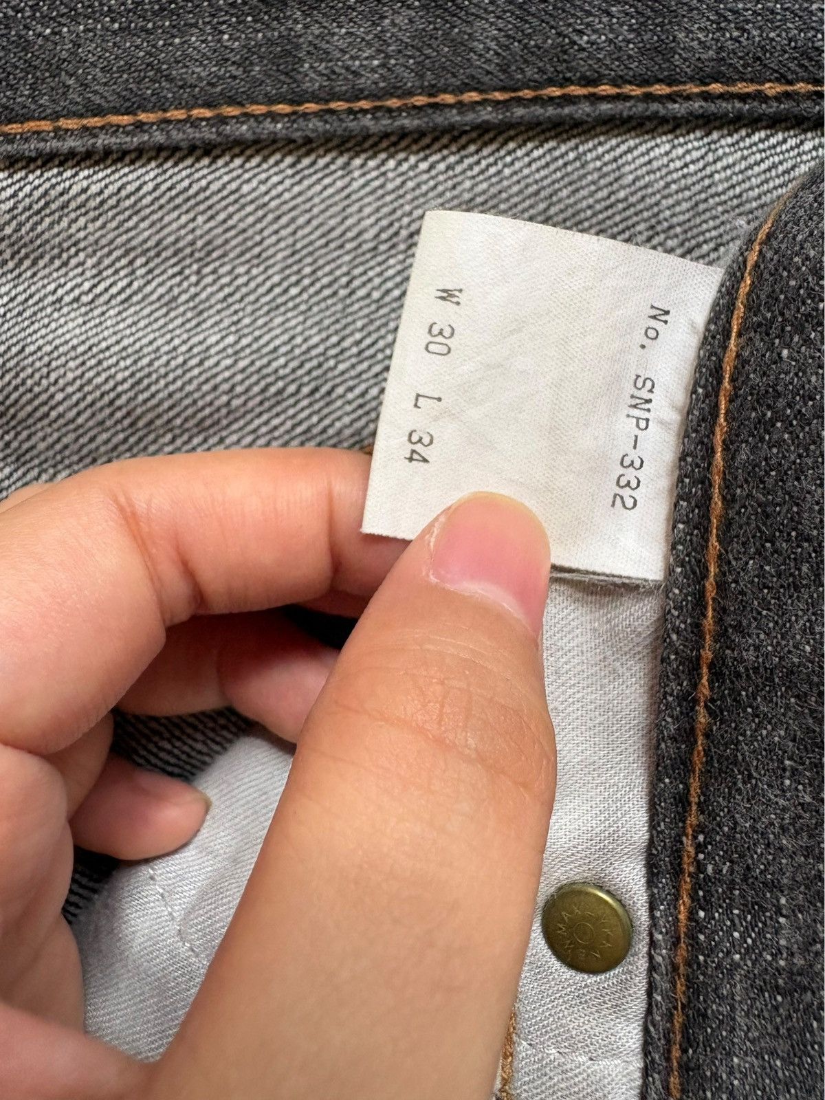 Designer × Japanese Brand Vintage Japanese Brand Cargo Faded Wash Flare Jeans Size US 29 - 10 Thumbnail