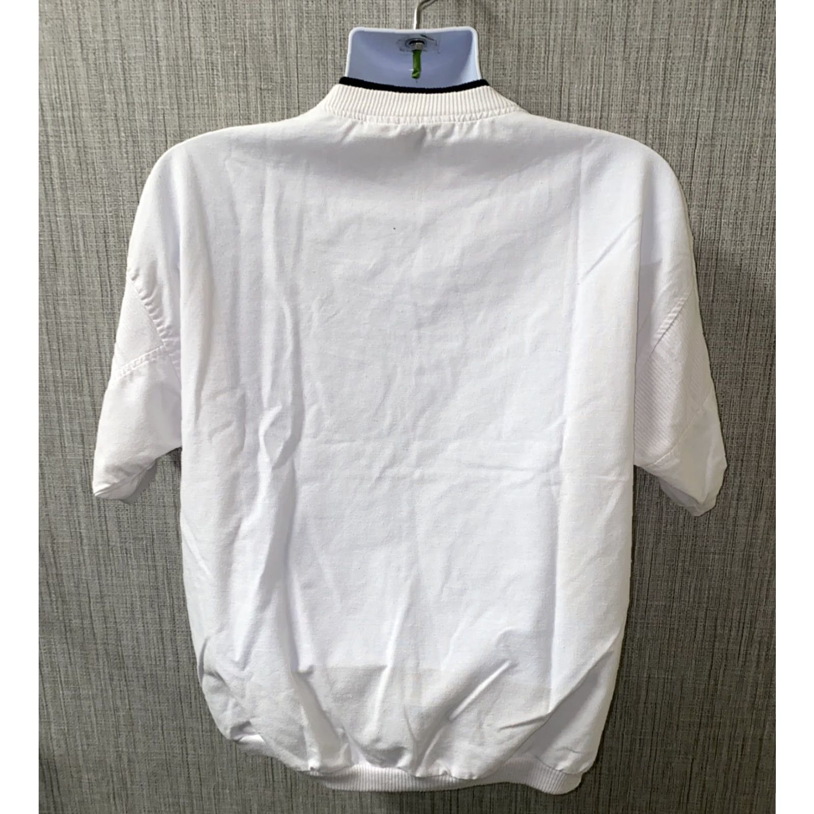 Avenue Avenues Mens White Short Sleeve Henley Style T-Shirt Size S Size US S / EU 44-46 / 1 - 5 Thumbnail