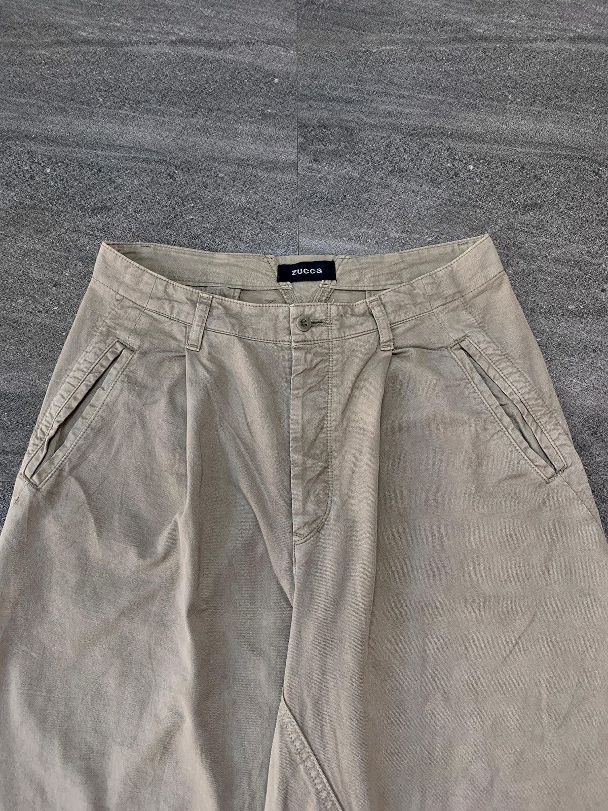 Zucca Zucca Buckle Back Wideleg Pants - 30” Size US 30 / EU 46 - 3 Thumbnail