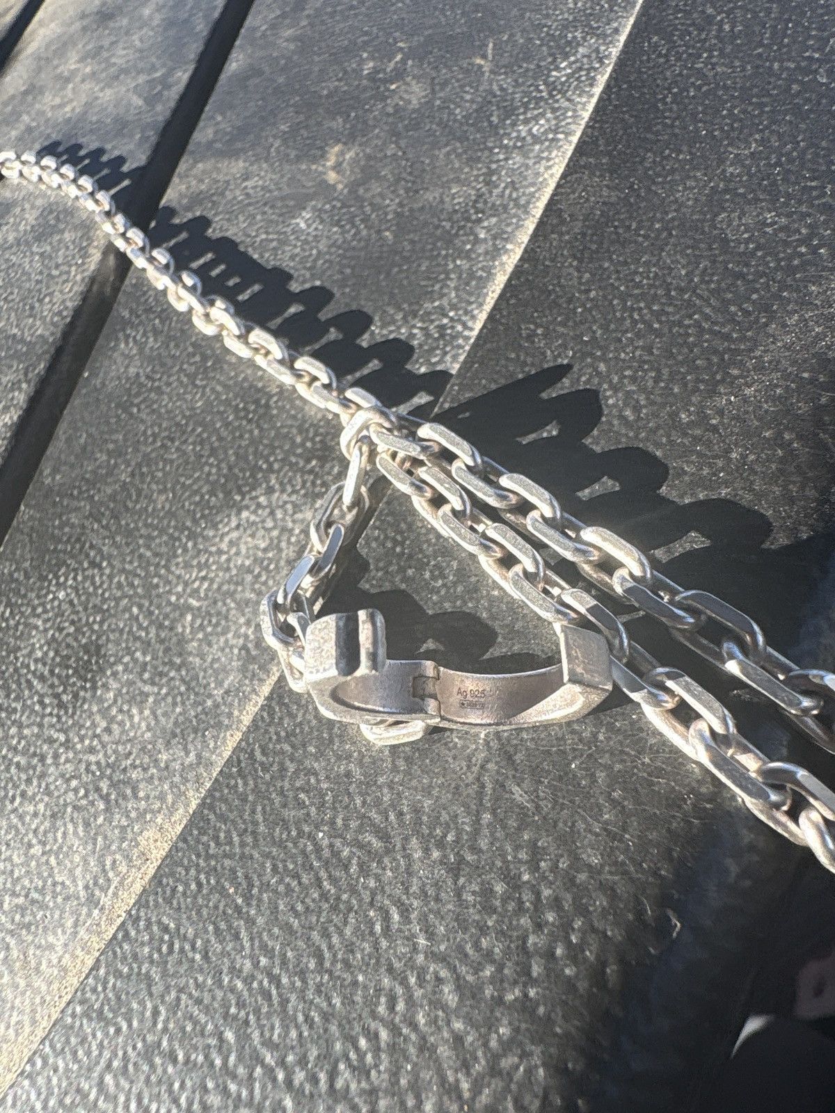Gucci Gucci bolt necklace Size ONE SIZE - 3 Thumbnail